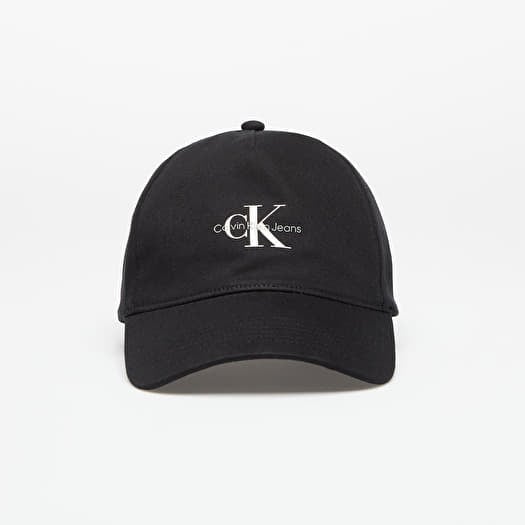 Kapa Calvin Klein Jeans Printed Monologo Cap Black