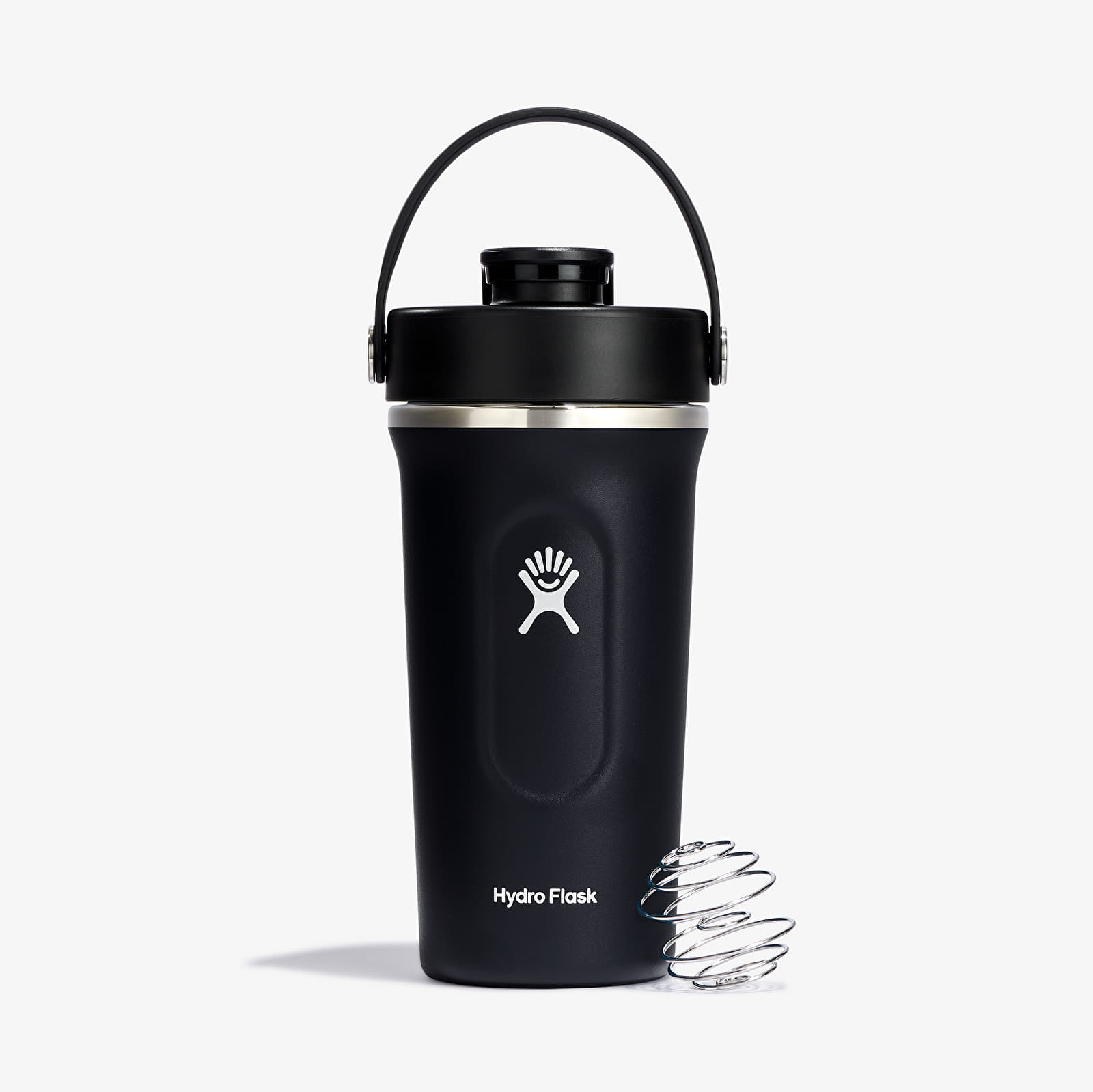 Láhve na pití Hydroflask 700 ml Insulated Shaker Bottle Black