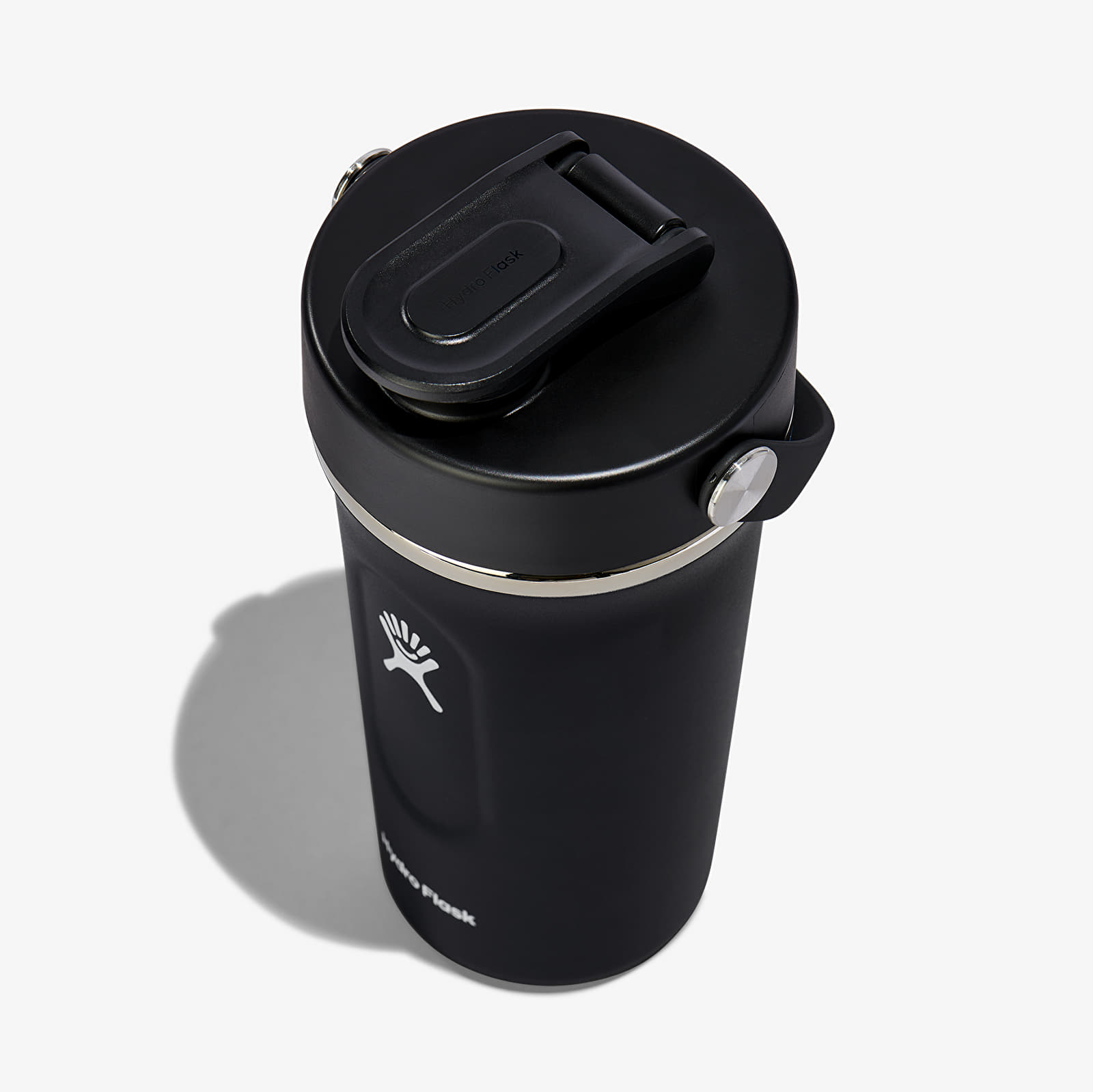 Láhve na pití Hydroflask 700 ml Insulated Shaker Bottle Black