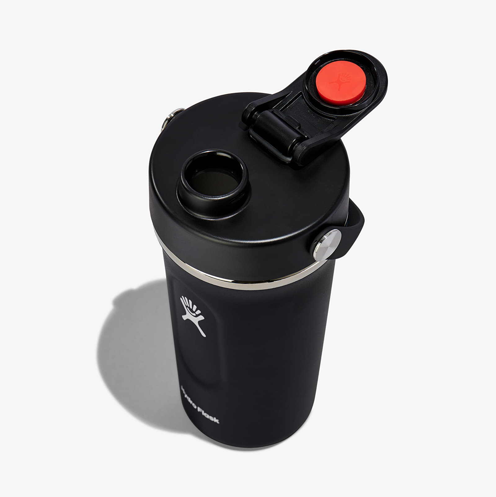 Láhve na pití Hydroflask 700 ml Insulated Shaker Bottle Black