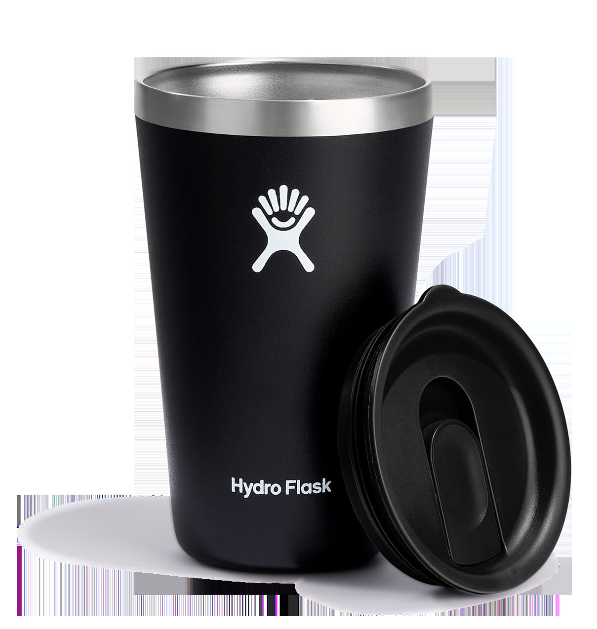 Láhve na pití Hydroflask 500 ml All Around Tumbler Press-In Lid Black