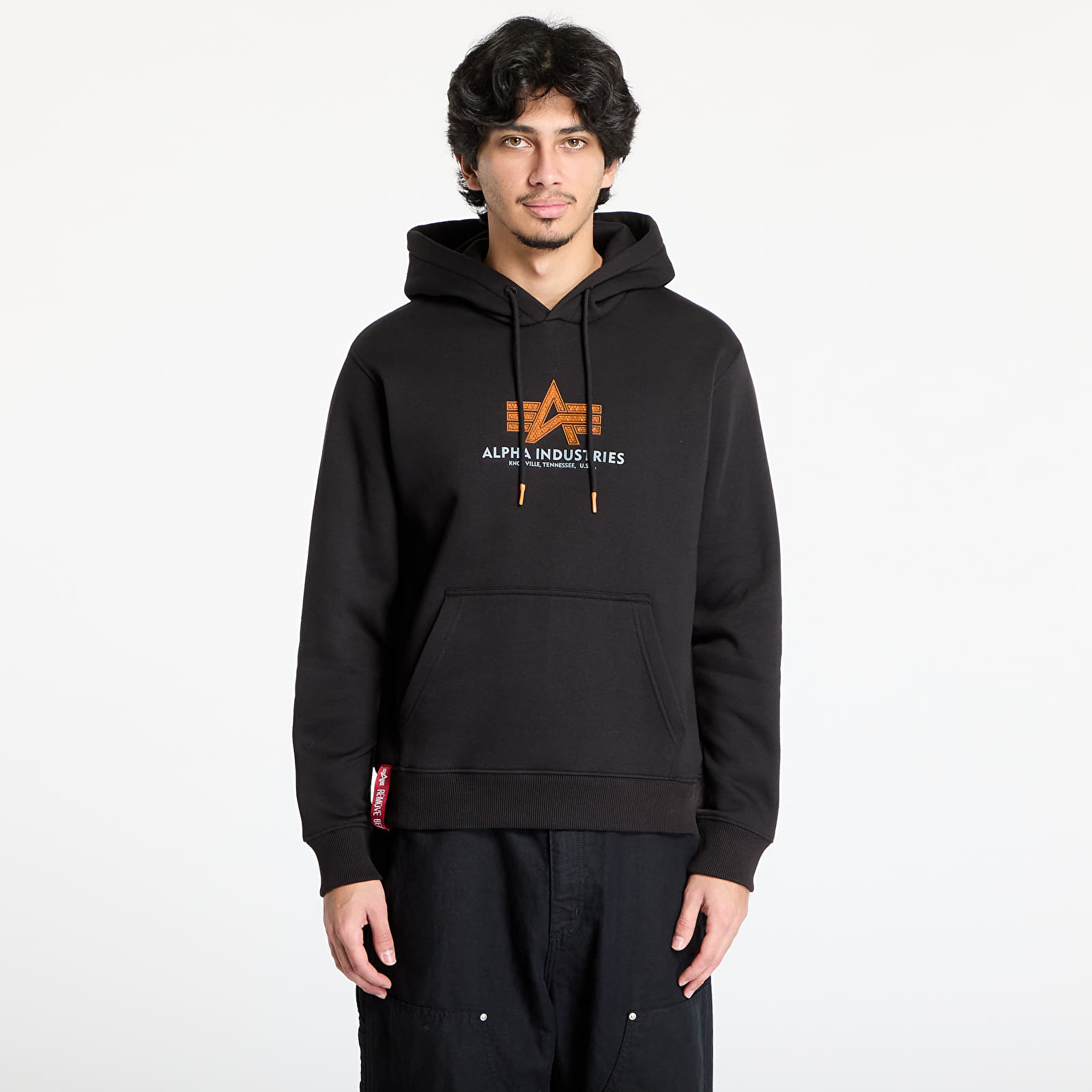 Sweatshirts Alpha Industries Inc. Basic Hoodie Rubber Black