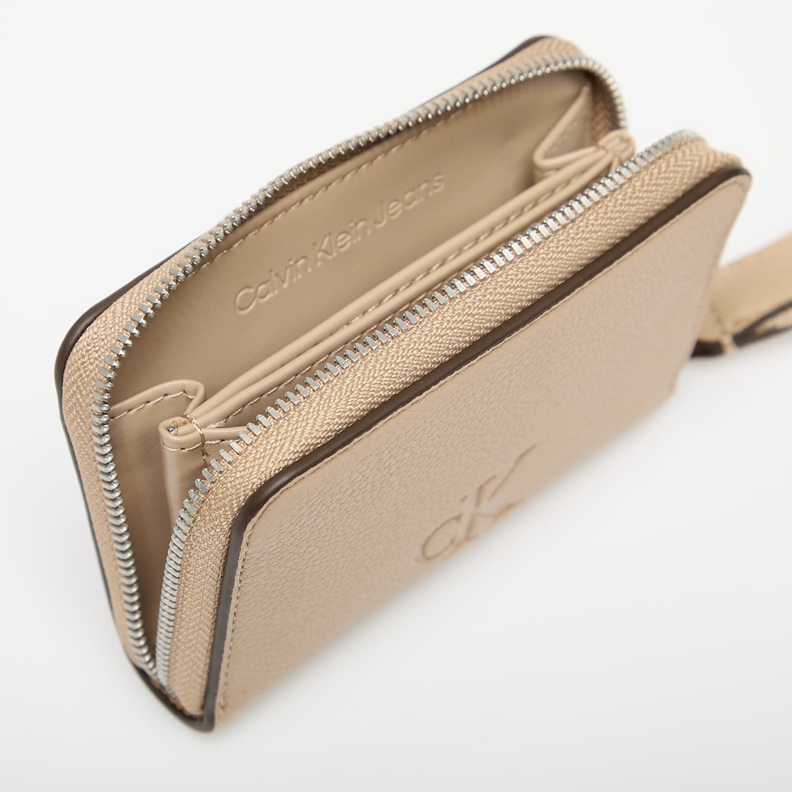 Geldbörsen für Männer Calvin Klein Jeans Ultralight Zip Wallet Gray