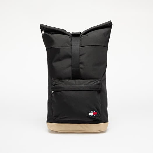 Tommy Jeans Essential Daily Rolltop Backpack Black