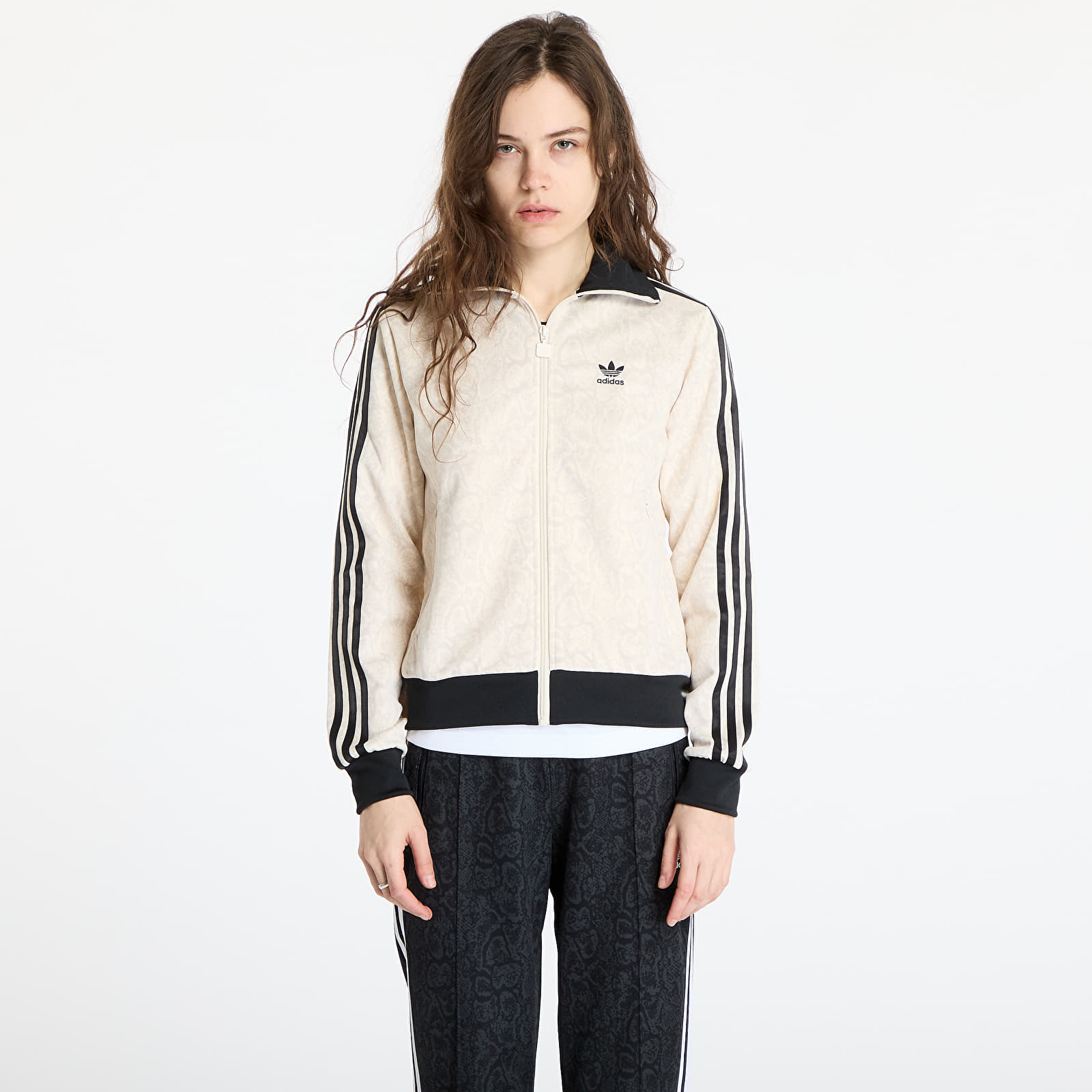 Bluzy adidas Snake Firebird Track Top Wonder White/ Multicolor