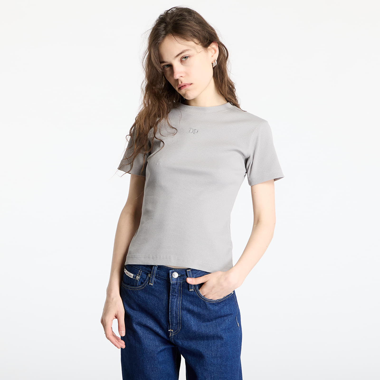 T-shirts Daily Paper Unit Rib Fitted T-Shirt Wet Weather