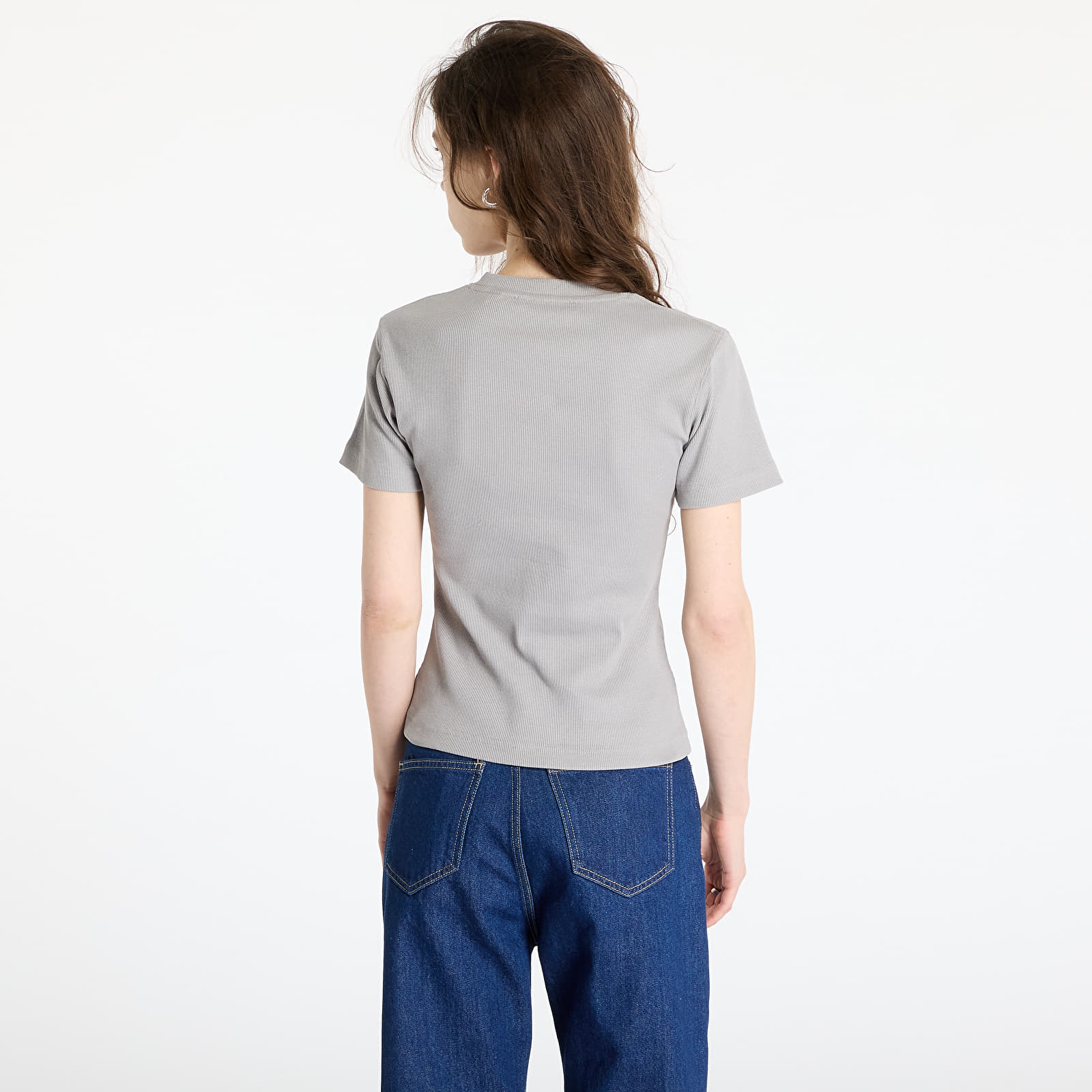 T-shirts Daily Paper Unit Rib Fitted T-Shirt Wet Weather