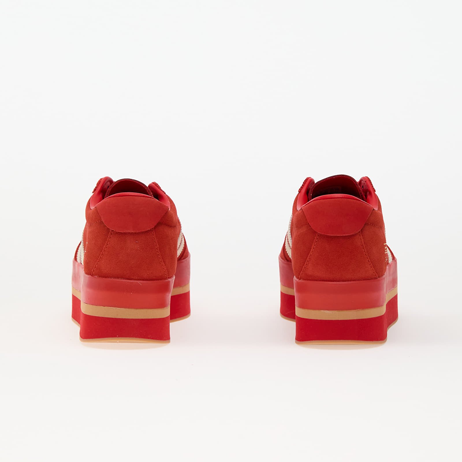 Жіноче взуття adidas Gazelle Stack W Red/ Cream White/ Gold Met.