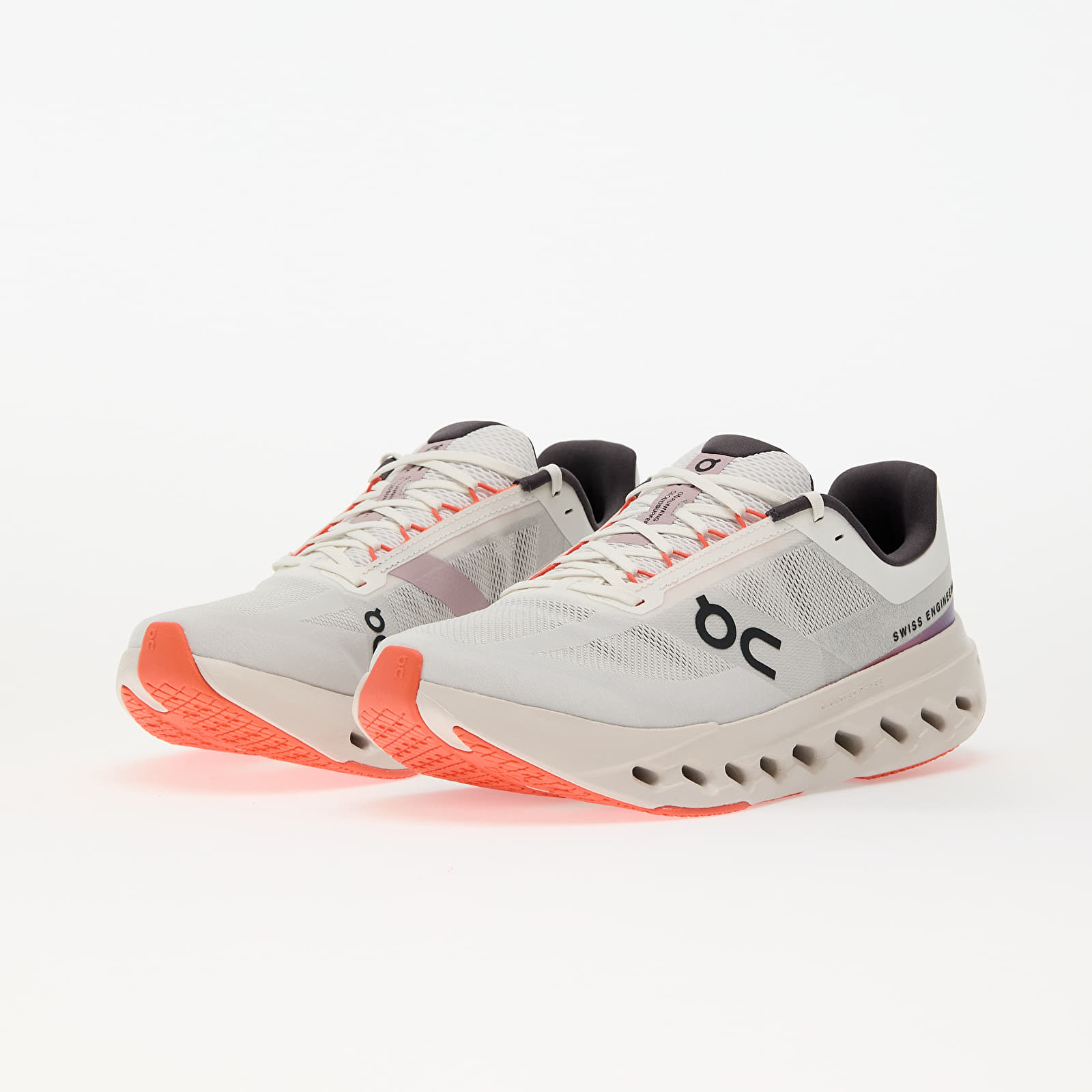 Zapatillas Hombre On M Cloudsurfer Next Wide White/ Flame