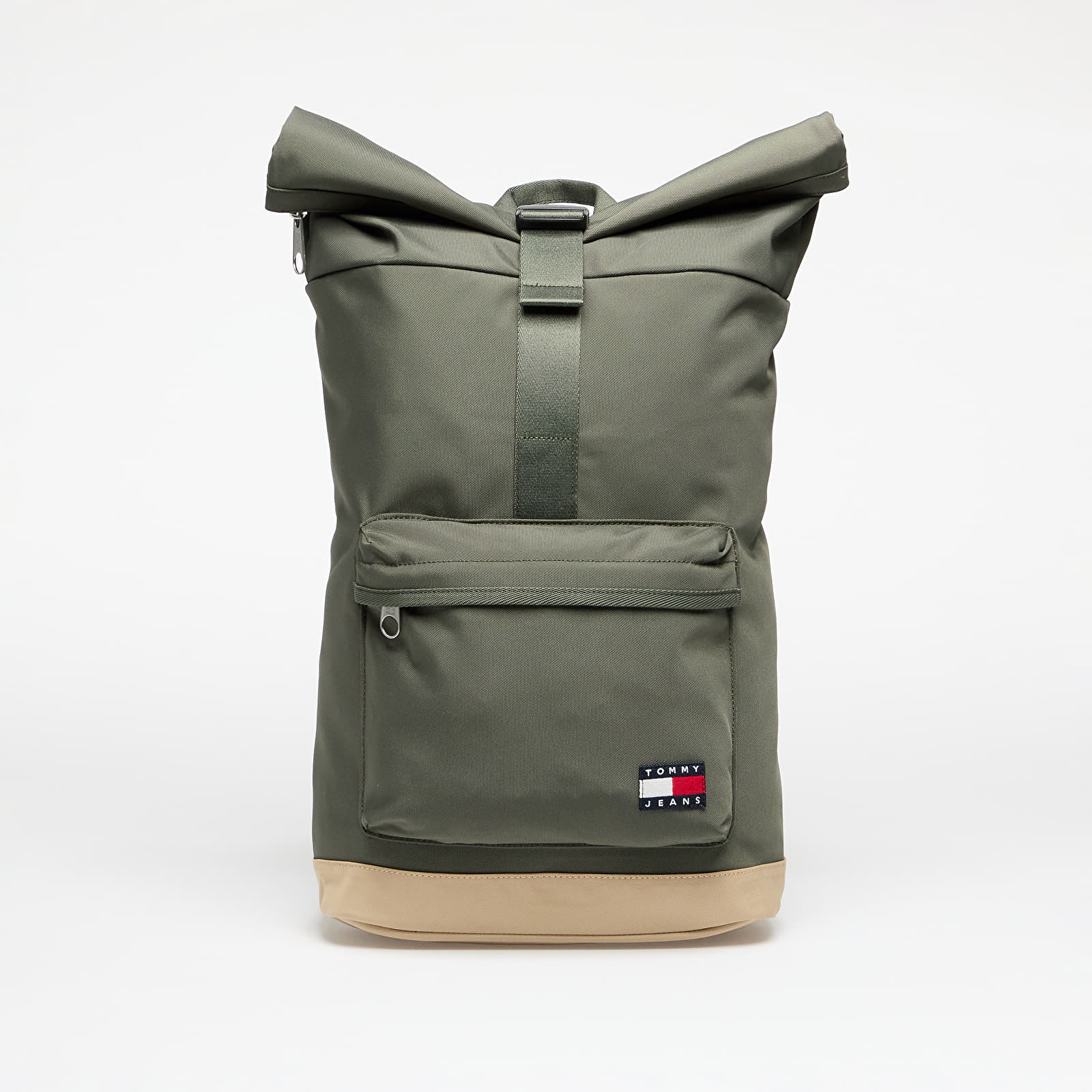 Ryggsäckar för män Tommy Jeans Essential Daily Rolltop Backpack Green
