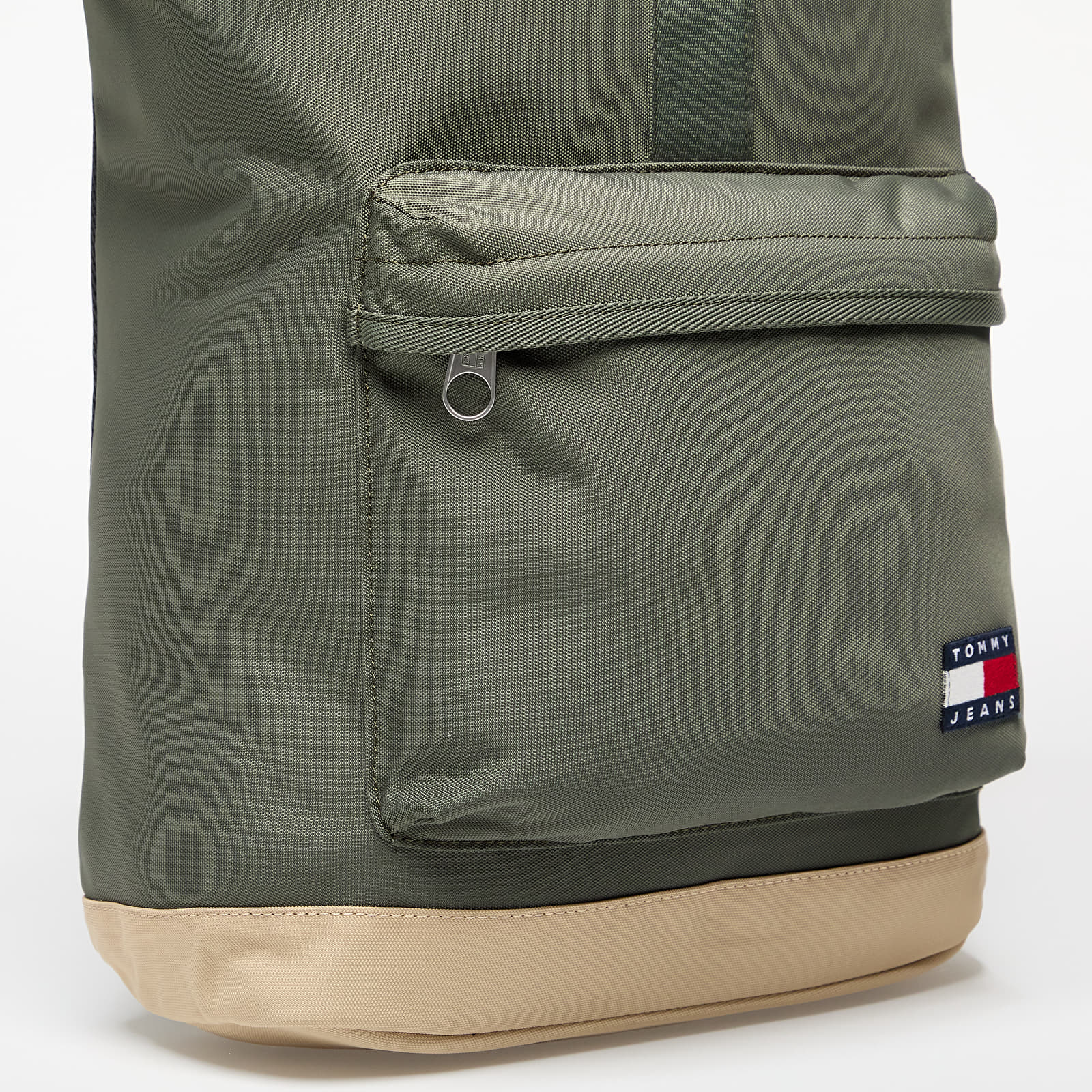 Ryggsäckar för män Tommy Jeans Essential Daily Rolltop Backpack Green