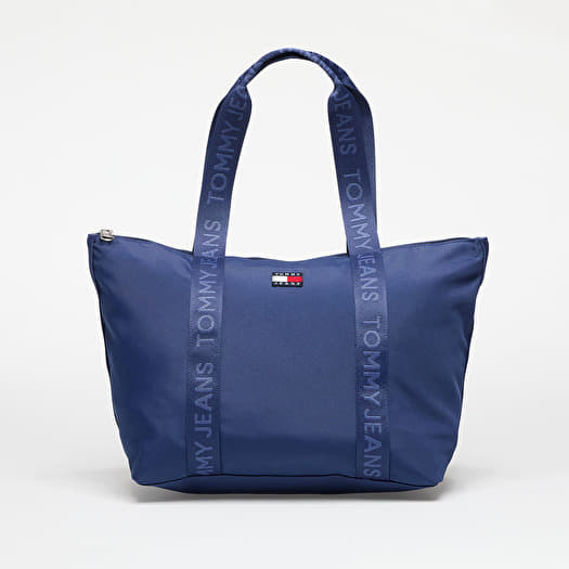 Τσάντα Tommy Jeans Essential Daily Tote Blue