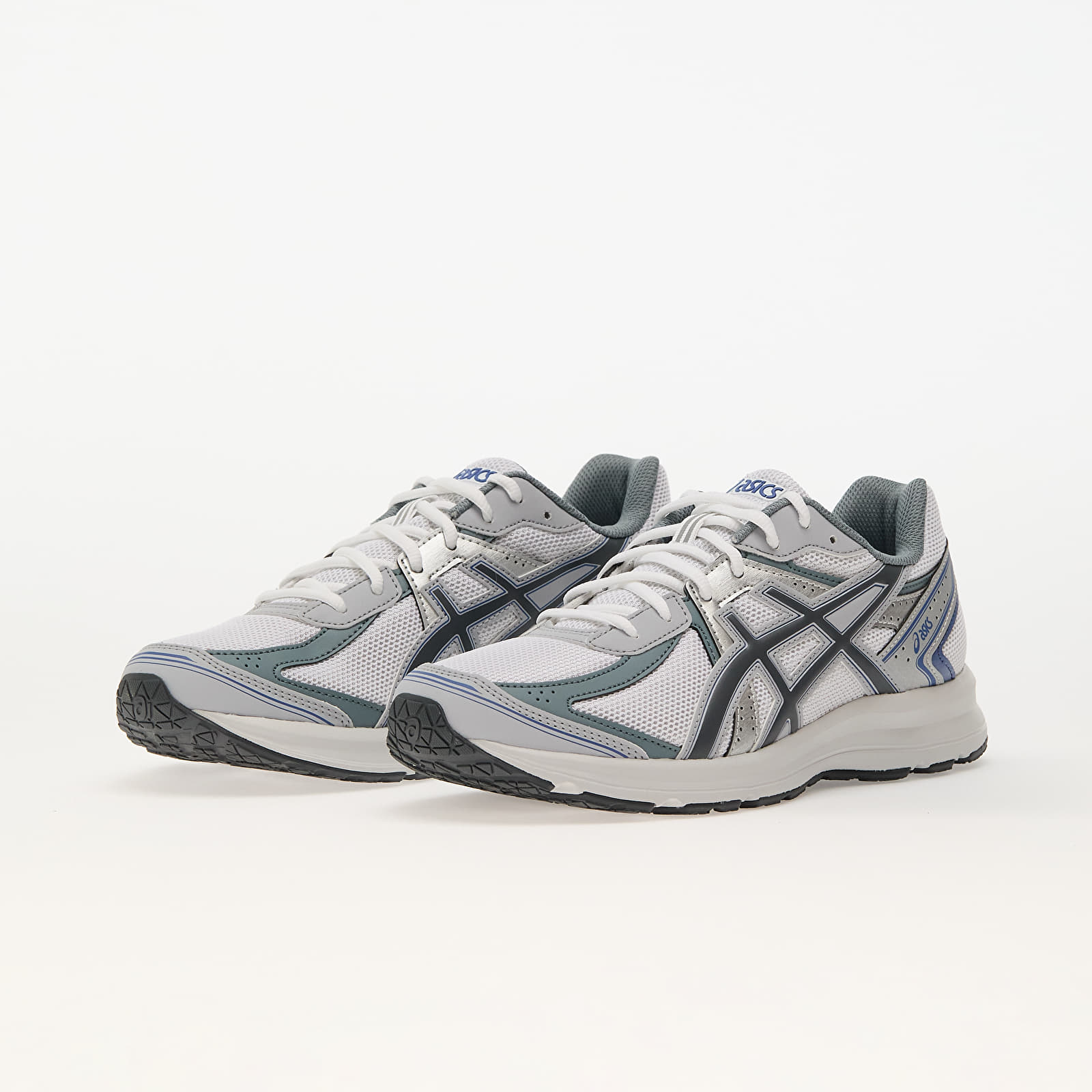 Baskets et chaussures pour hommes Asics Jog 100S White/ Carrier Grey