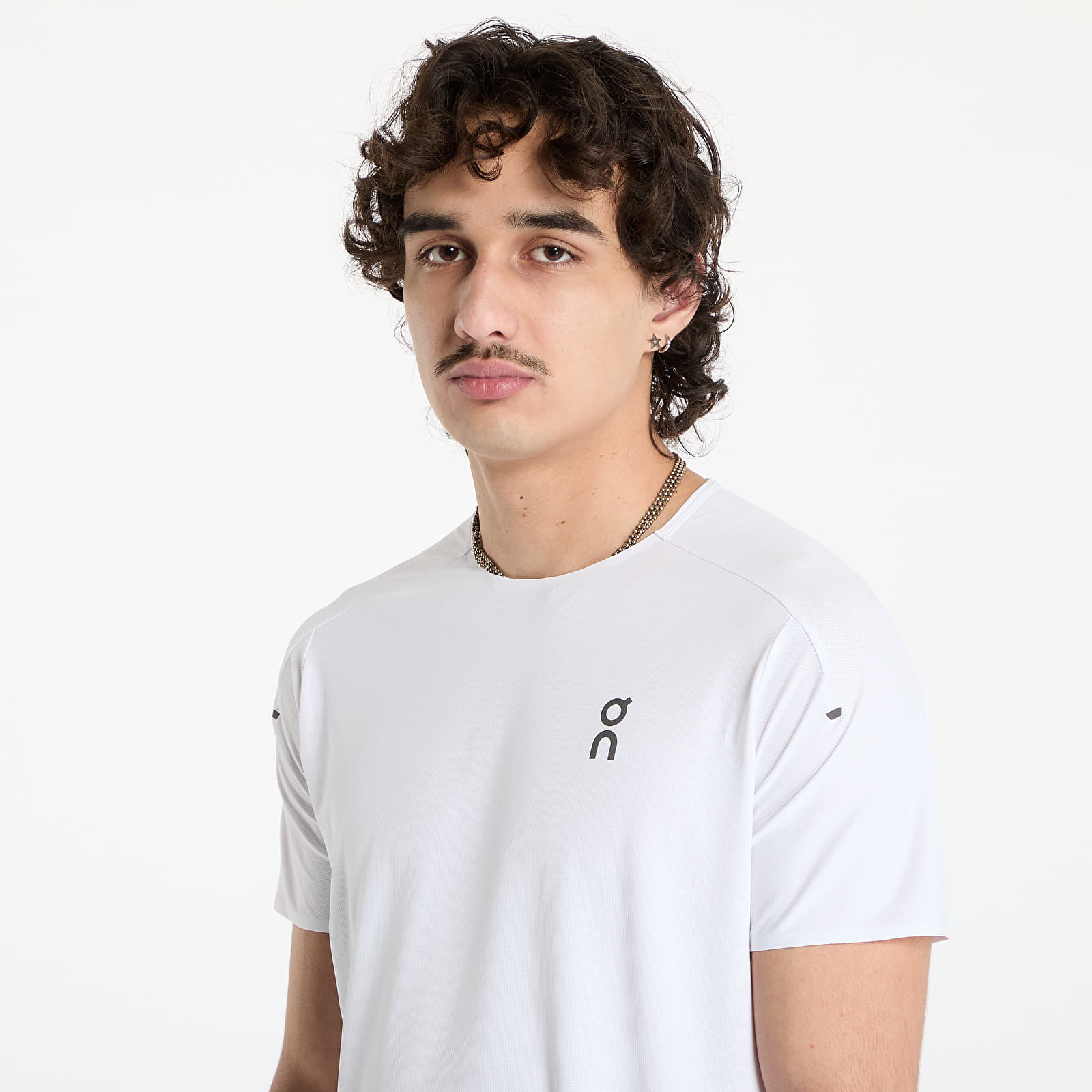 Magliette da uomo On Performance Short Sleeve Tee White/ Silver