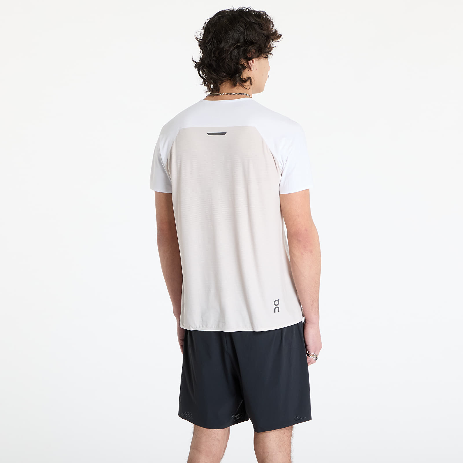 Magliette da uomo On Performance Short Sleeve Tee White/ Silver