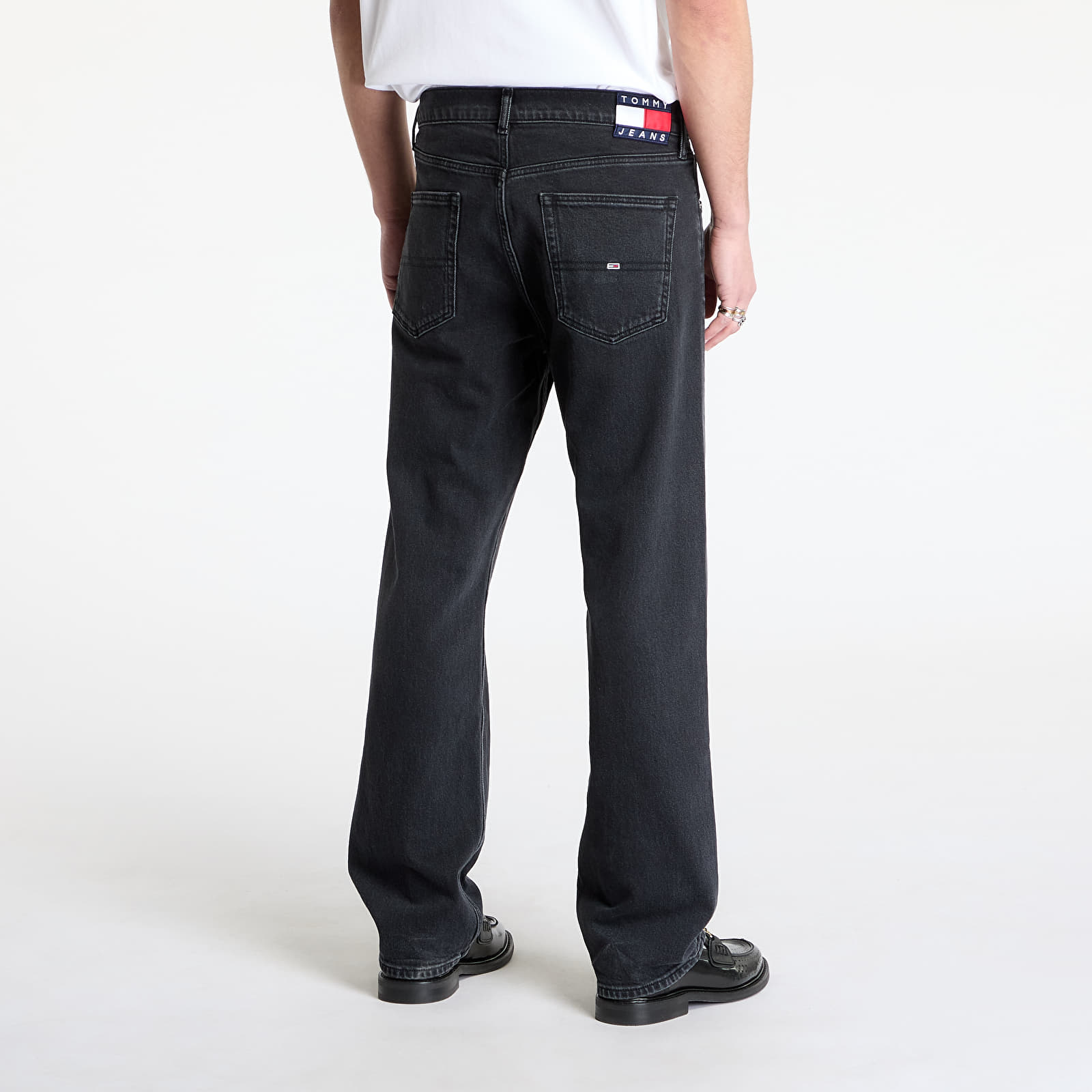 Men's jeans Tommy Jeans Otis Regular Straight Jeans Denim Black