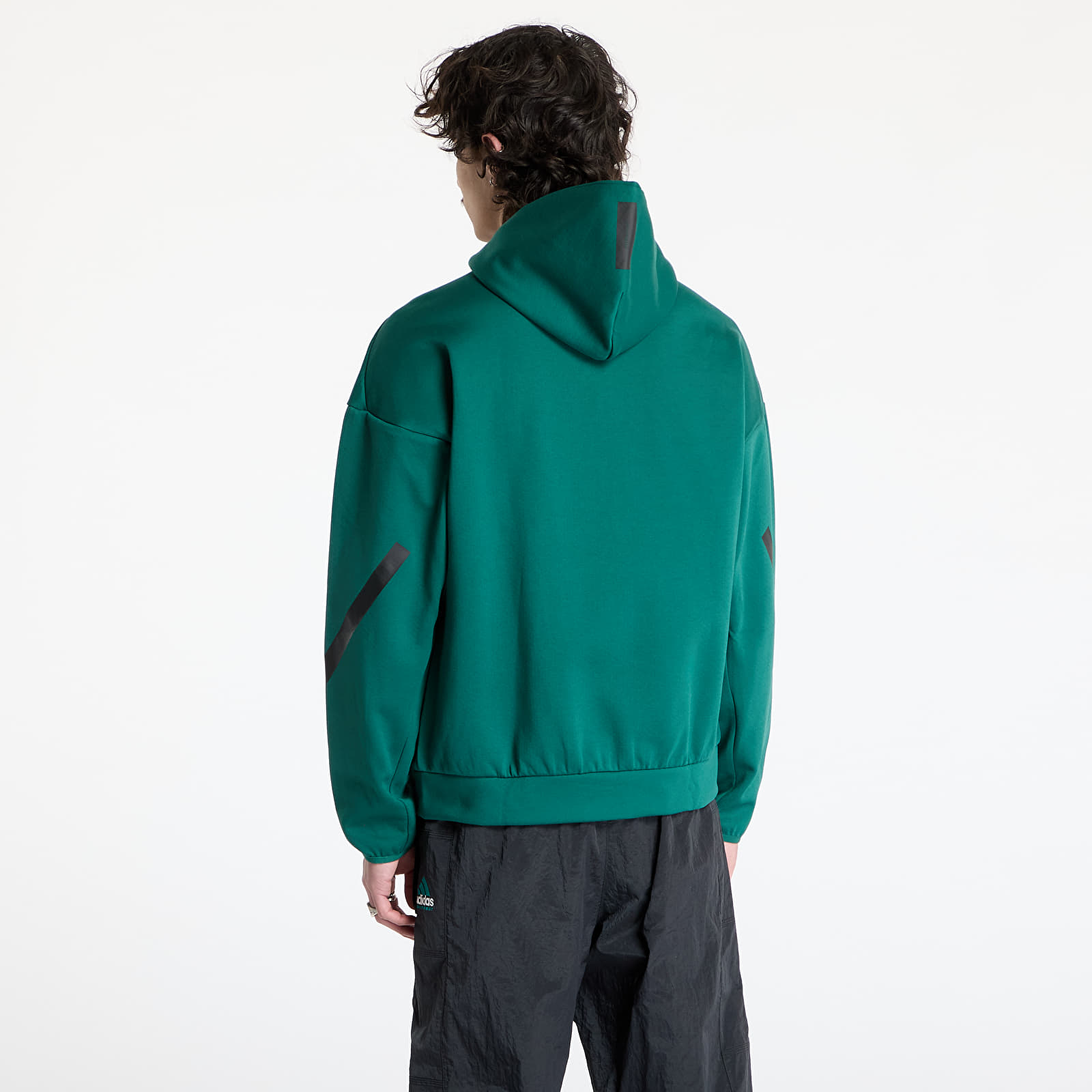 Bluzy męskie adidas Z.N.E. Full-Zip Hooded Track Jacket Collegiate Green