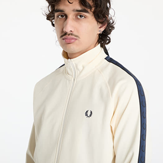 超美 FRED PERRY / Contrast Tape Track JKT Fred Perry Black Contrast Tape Track Jacket Fred Perry
