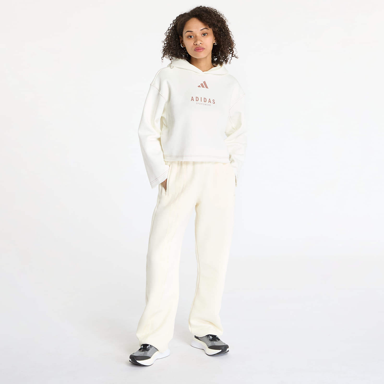 Sweatshirts adidas All Szn Loose Graphic Hoodie Off White