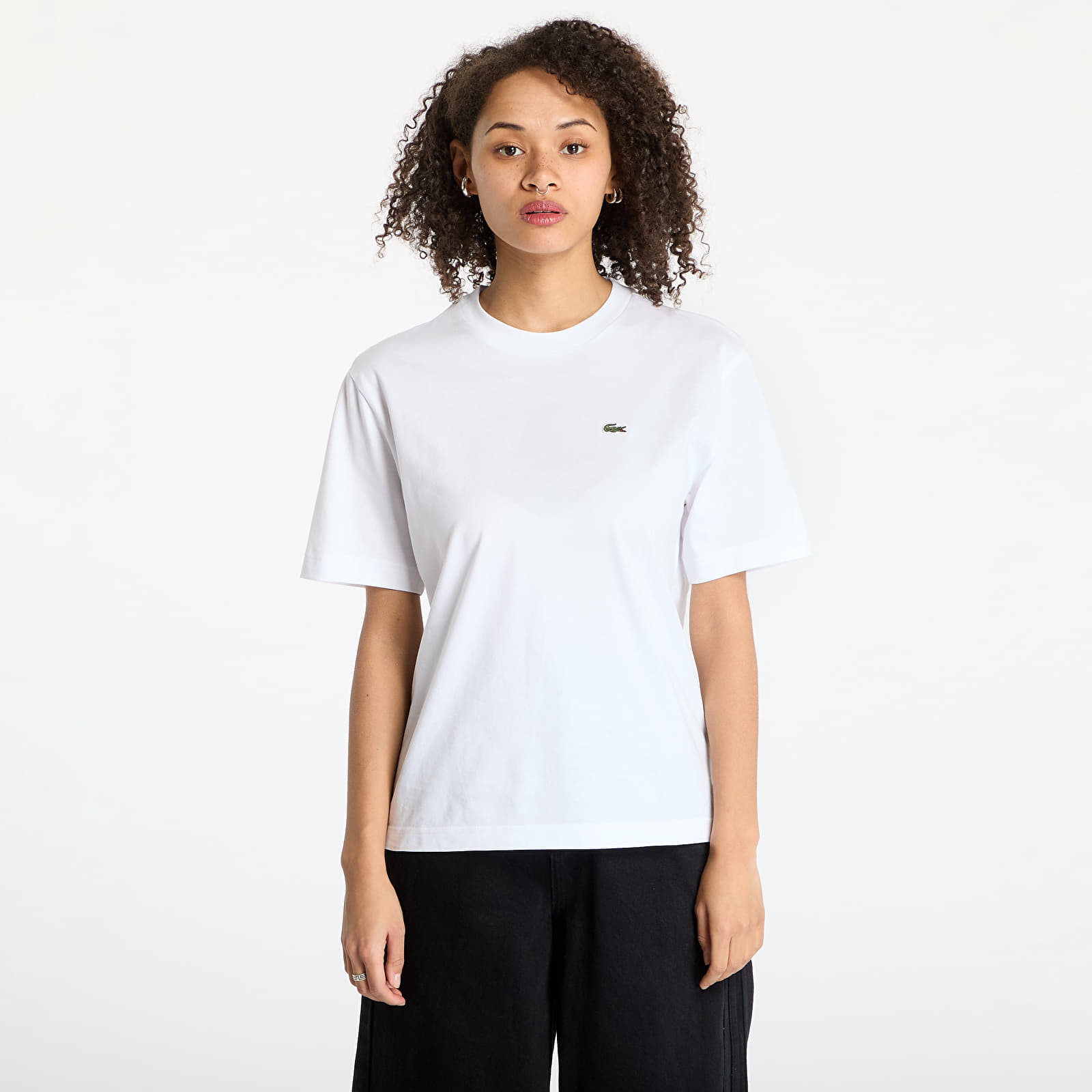 T-Shirts LACOSTE Soft Cotton T-shirt White