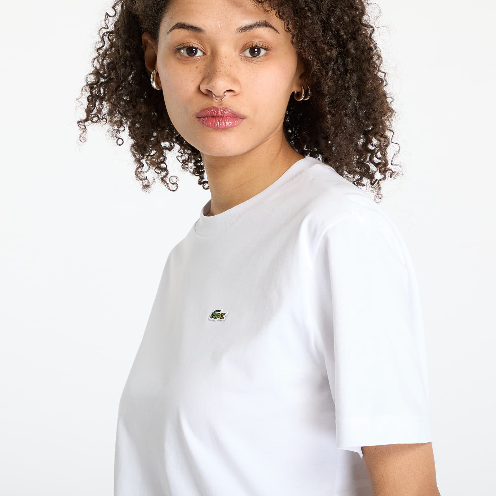 T-Shirts LACOSTE Soft Cotton T-shirt White