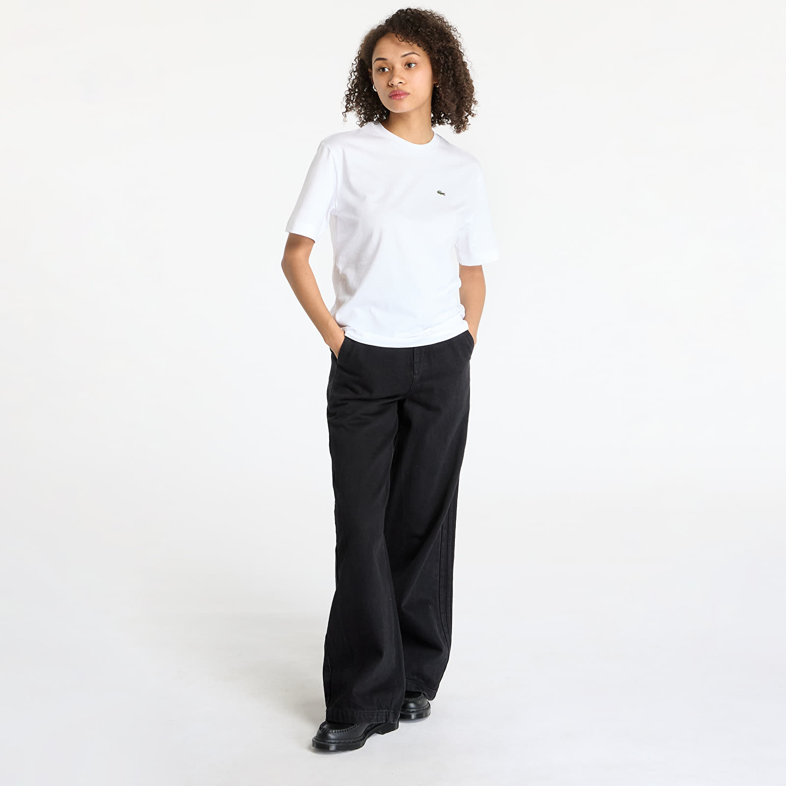 T-Shirts LACOSTE Soft Cotton T-shirt White