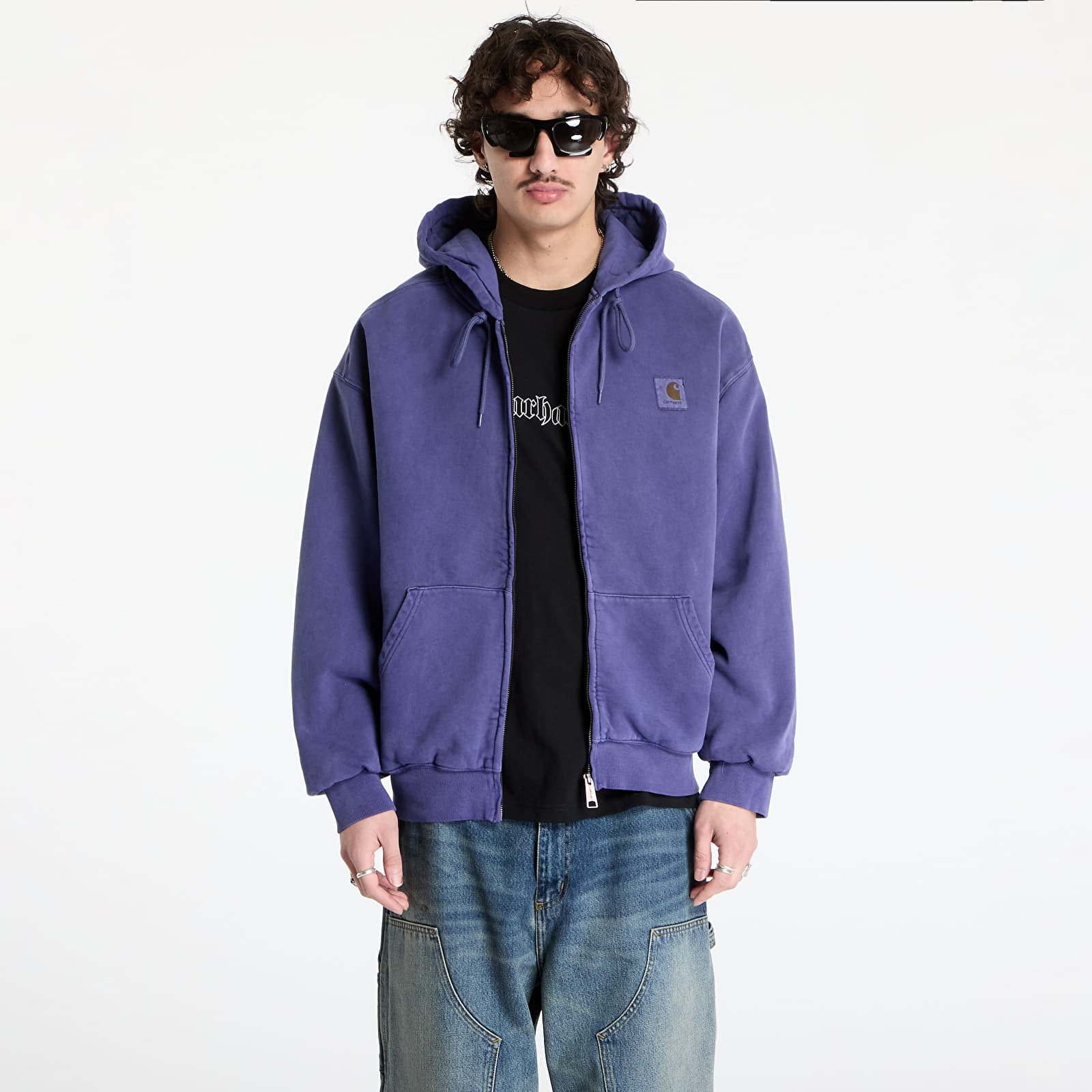 商品画像：Vintage 90s Carhartt Jacket Purple Michigan Chore Coat WIP 2