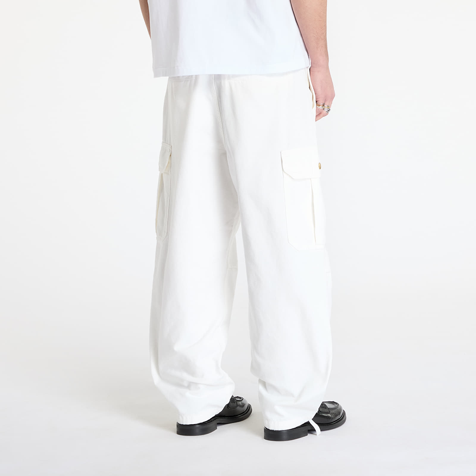 Férfi nadrágok Carhartt WIP Stanton Cargo Pant UNISEX Wax Stone Washed
