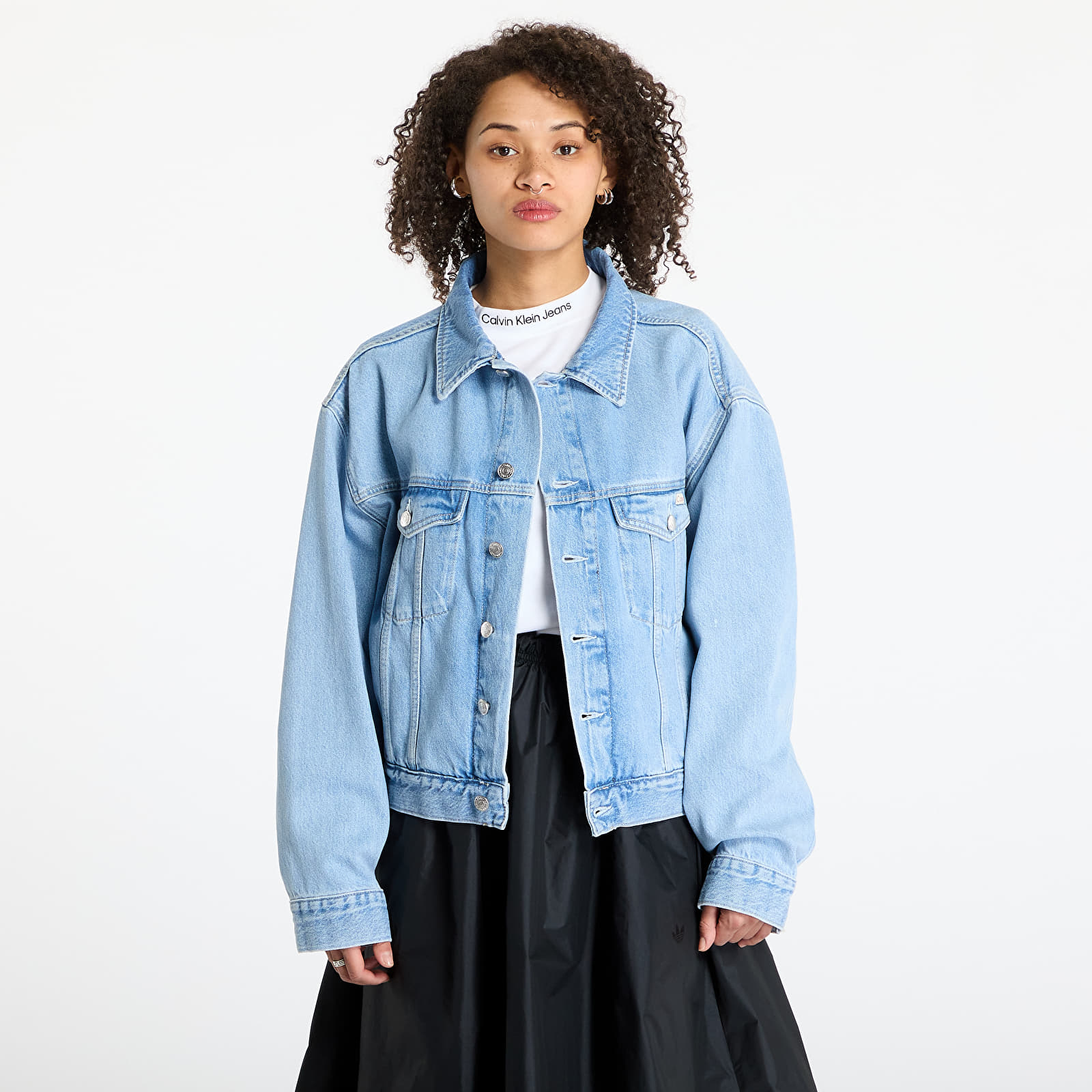 Women's jackets Calvin Klein Jeans Boxy Denim Jacket Denim