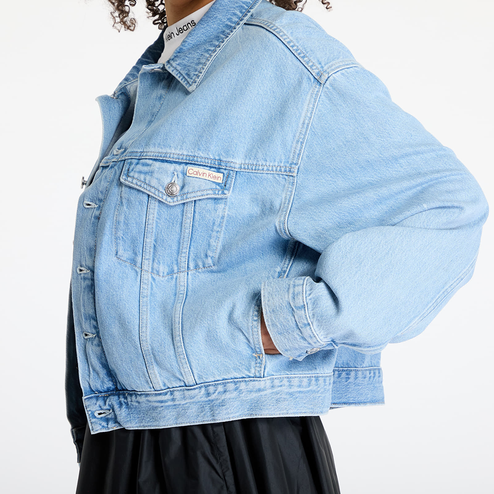 Women's jackets Calvin Klein Jeans Boxy Denim Jacket Denim