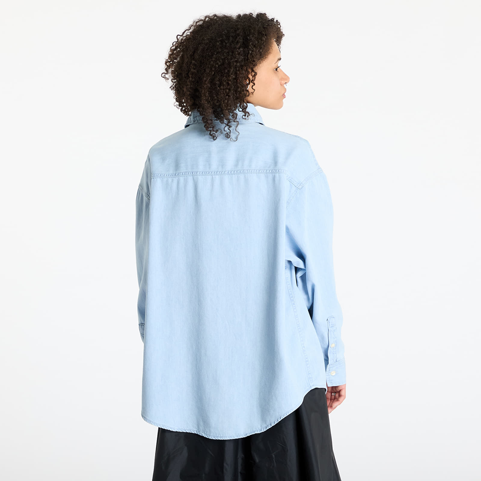 Koszule damskie Calvin Klein Jeans Oversized Longsleeve Denim Shirt Denim