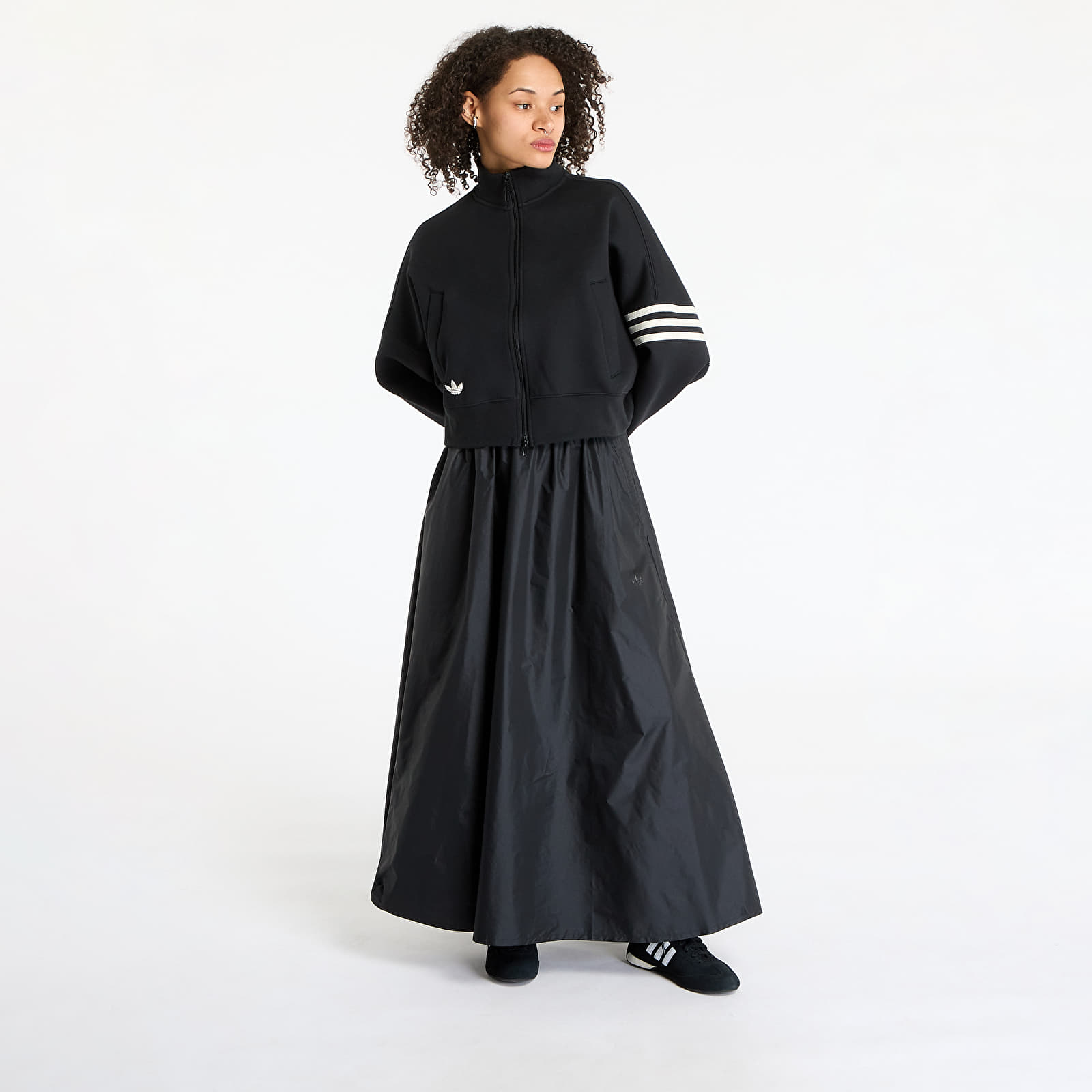 Naiste kampsunid adidas Neuclassics Track Top Black/ Cream White