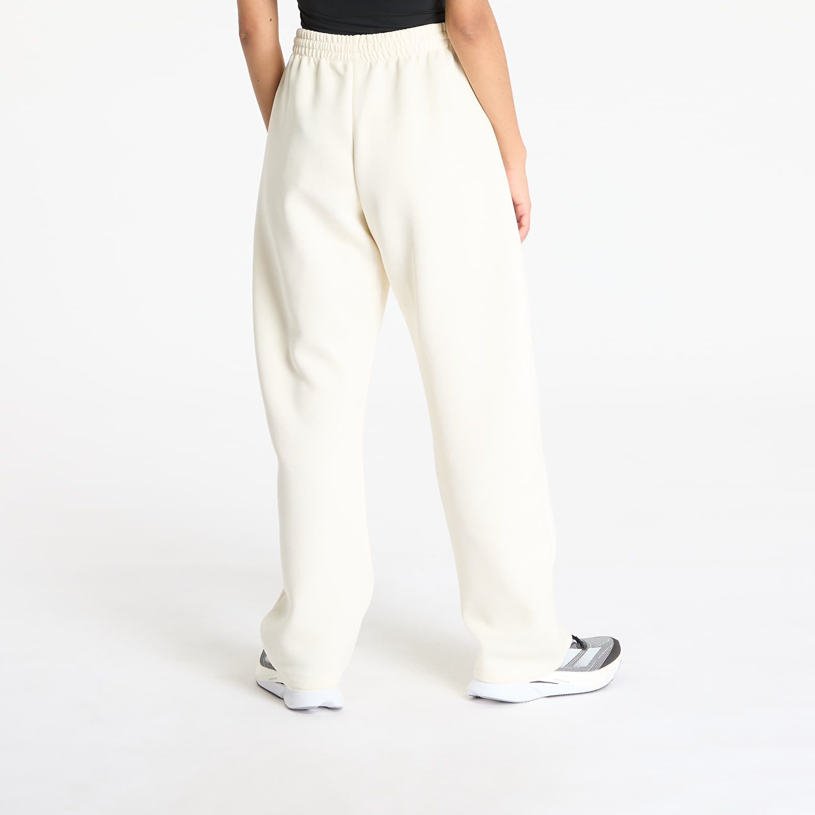 Women's Sweatpants adidas Oversized 3S Sweatpant Cream White