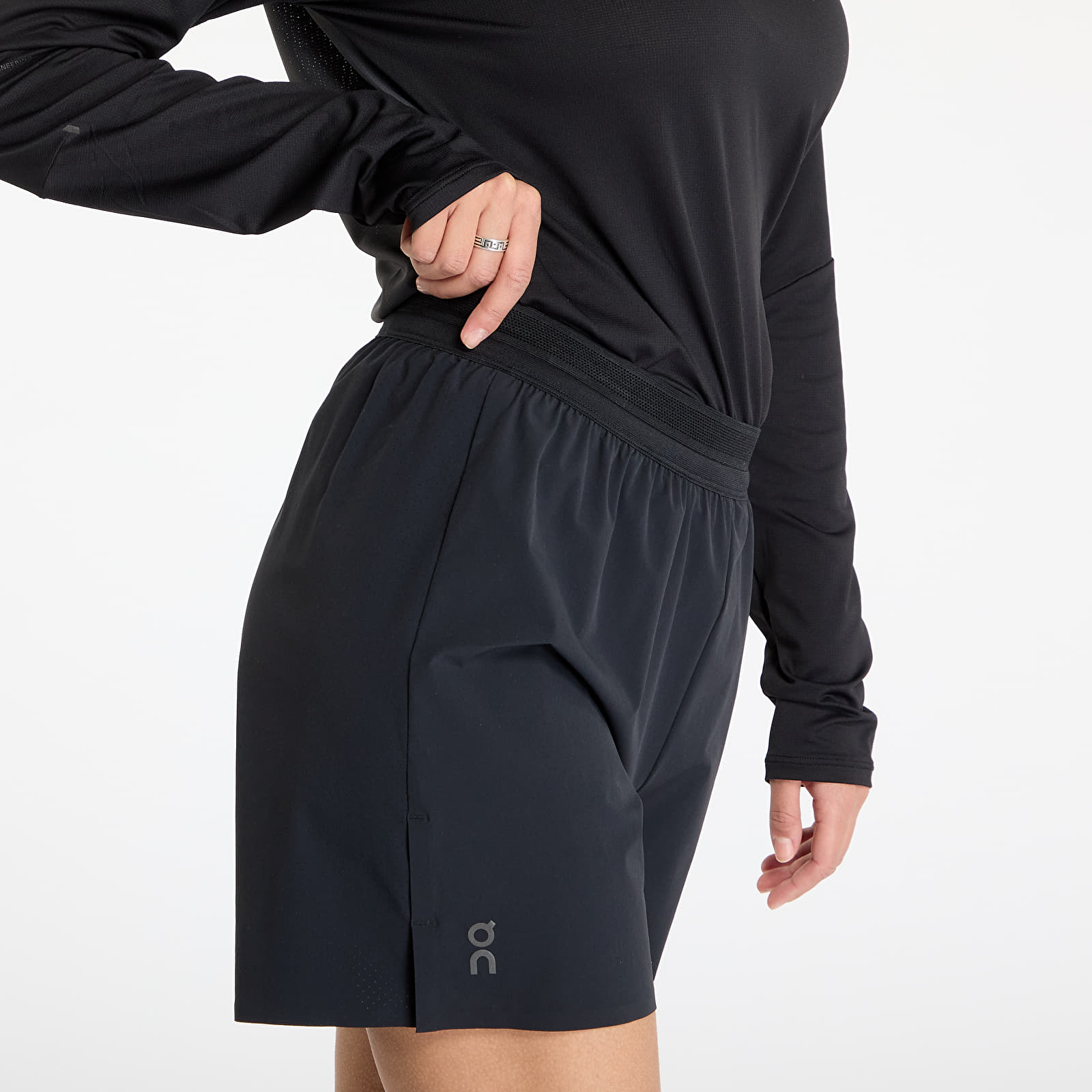 Női rövidnadrágok On 5" Performance Shorts Black