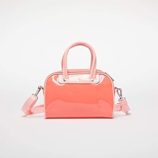 ★Adidas★ 25SS Adicolor MINI BOWLING BAG Semi Coral / Black ☆Adidas☆ 25SS Adicolor MINI BOWLING BAG Semi Coral / Black