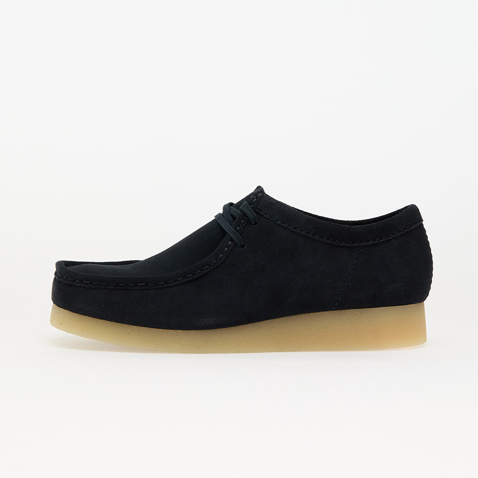 Moške superge in čevlji Clarks Originals WallabeeEVO Navy Suede