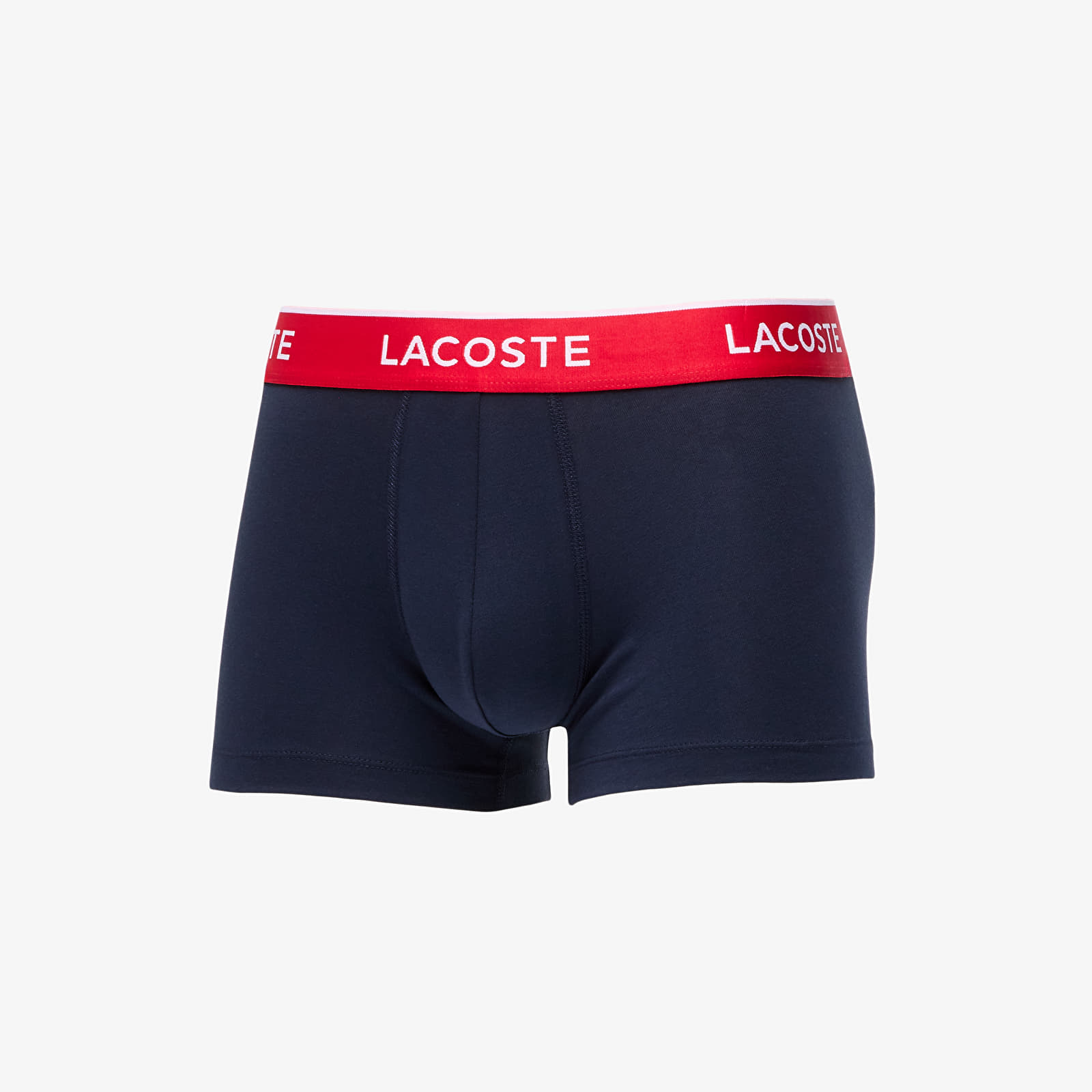 Boksershorts LACOSTE Trunk 3-Pack Navy Blue/ Green/ Red/ Navy