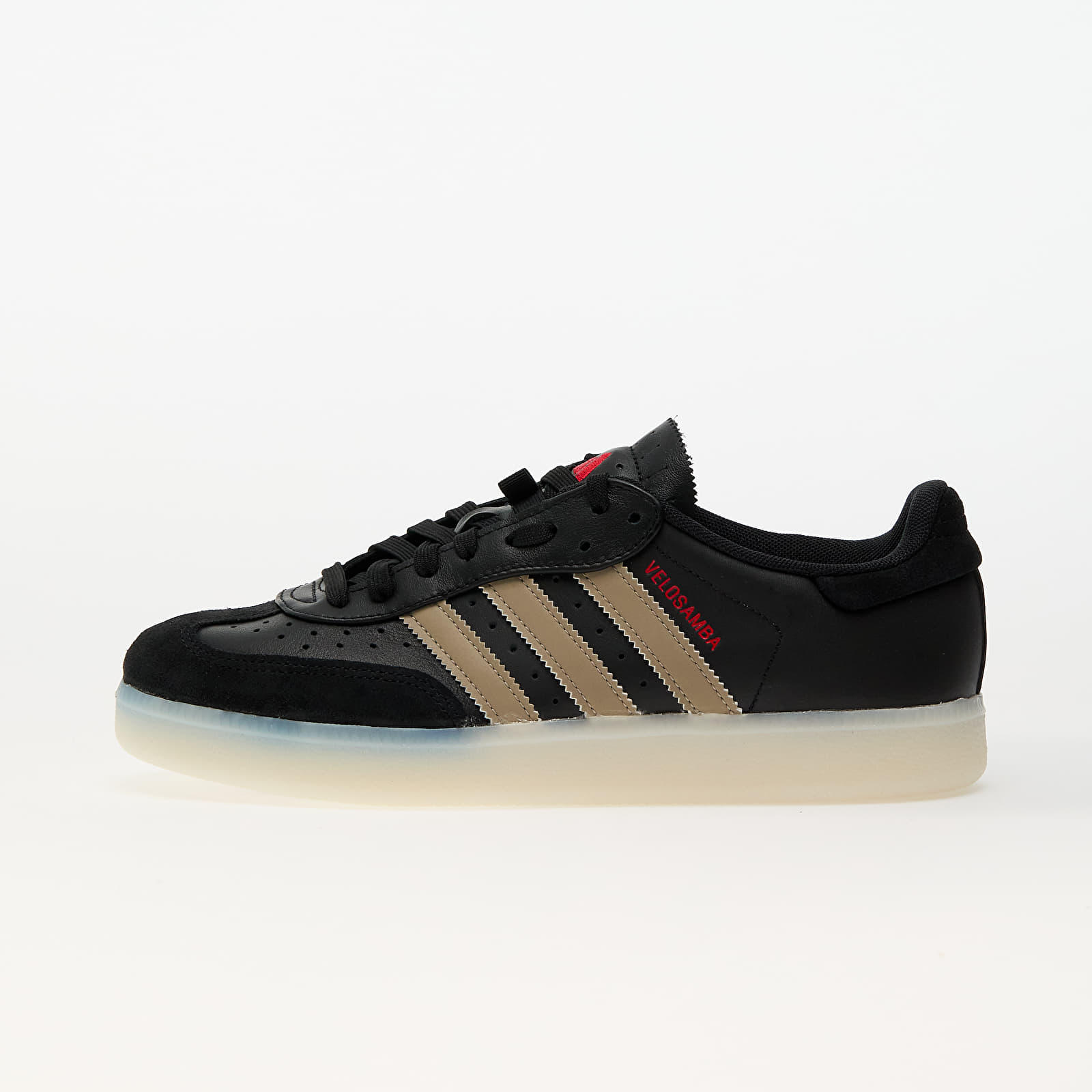 Pánské tenisky a boty adidas Velosamba Lea Core Black/ Cyber Metallic/ Purrub