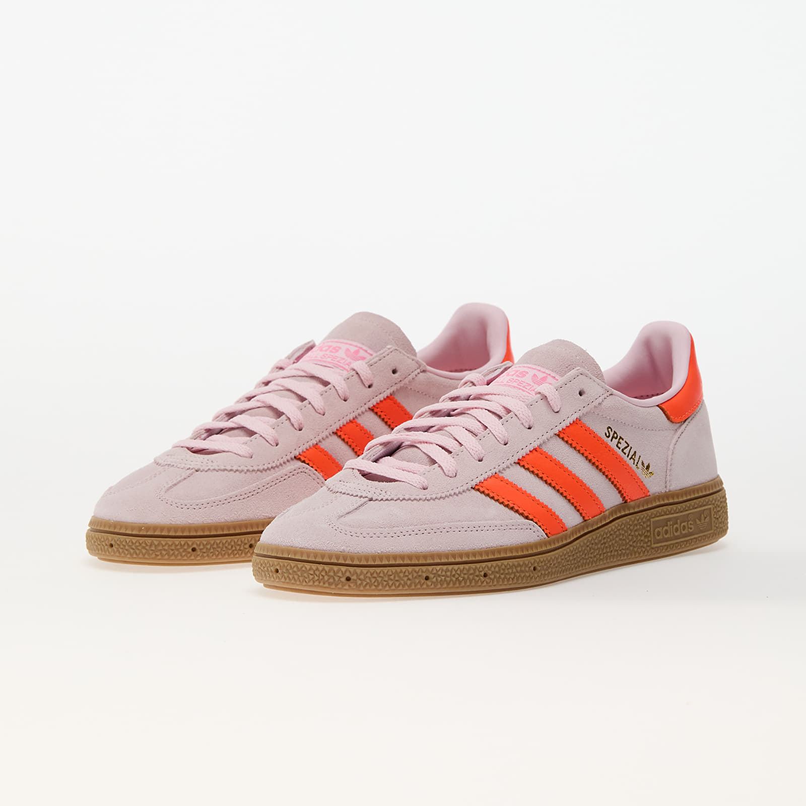 Дамски маратонки и обувки adidas Handball Spezial W Clear Pink/ Solar Orange/ Gum4