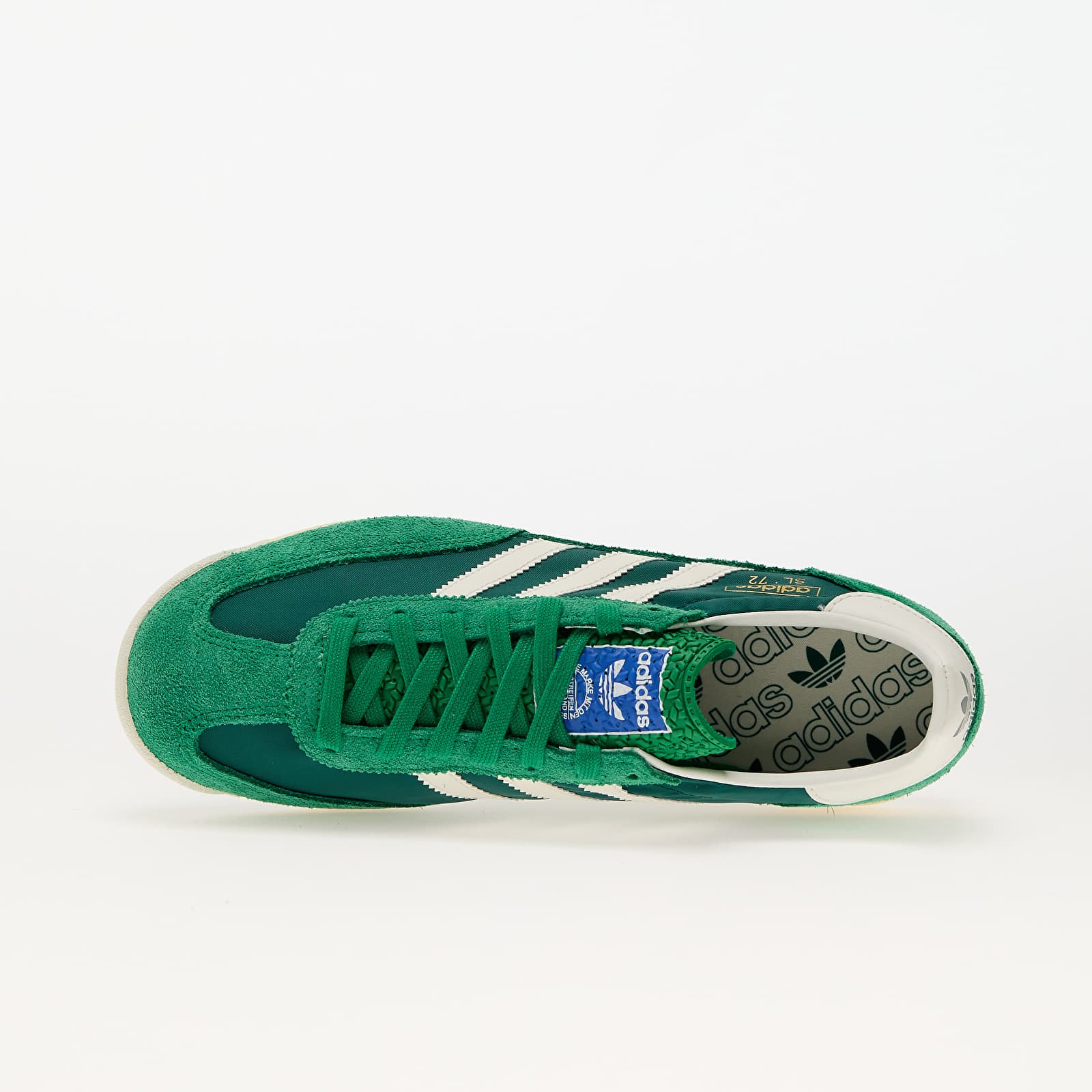 Herenschoenen adidas SL 72 Rs Green/ Core White/ Collegiate Green