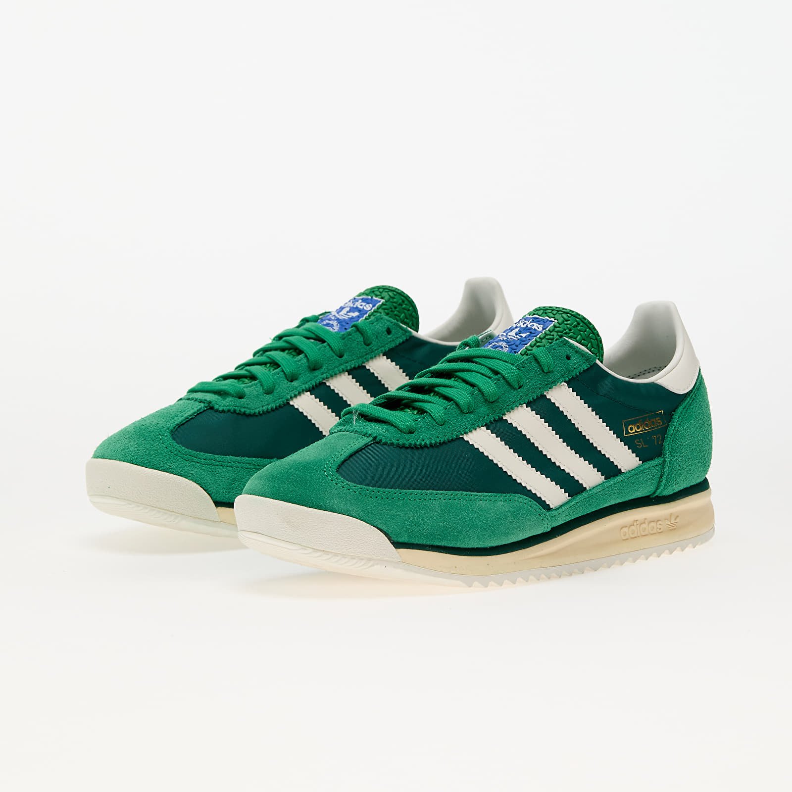 Herenschoenen adidas SL 72 Rs Green/ Core White/ Collegiate Green