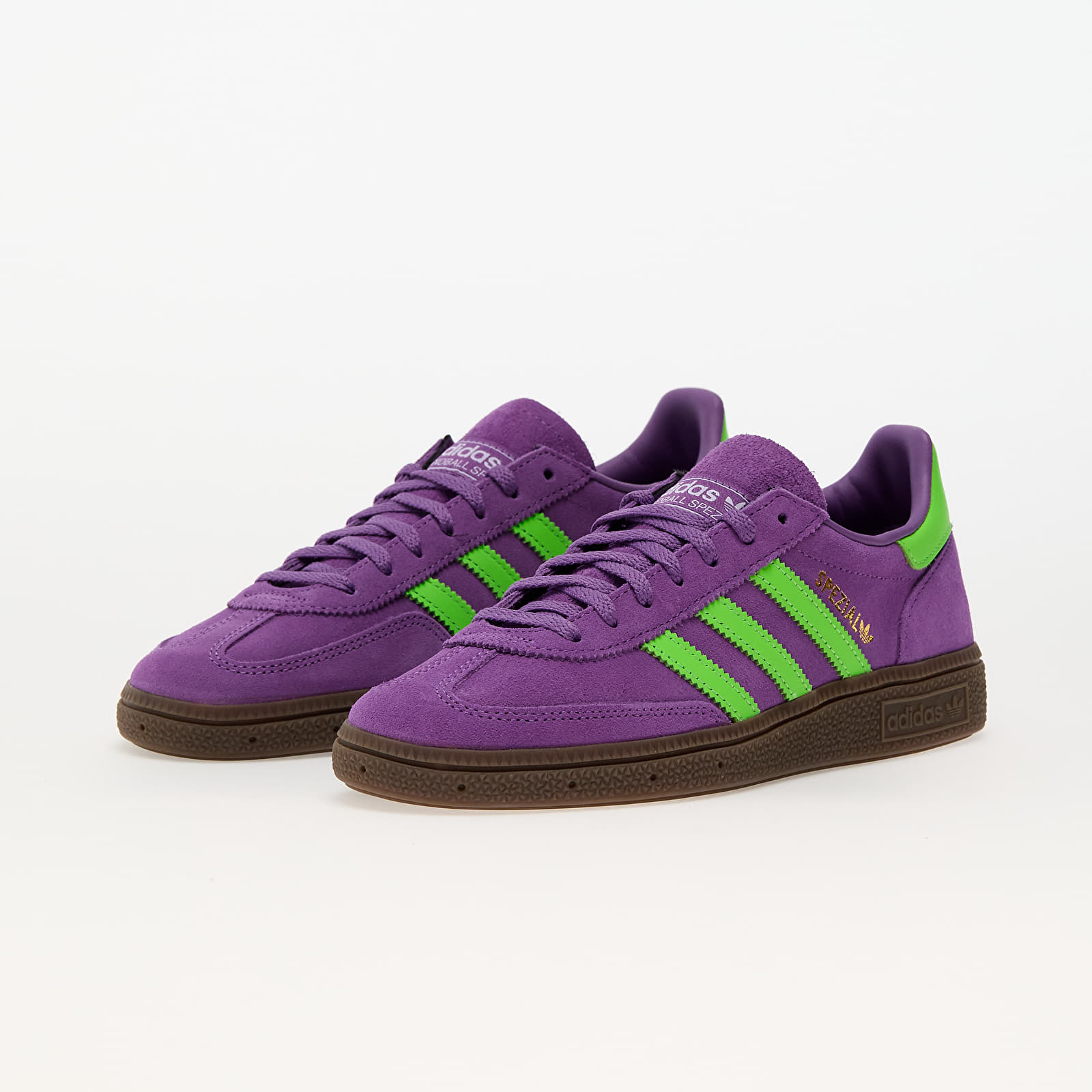 Dámské tenisky a boty adidas Handball Spezial W Active Purple/ Semi Green/ Gum5