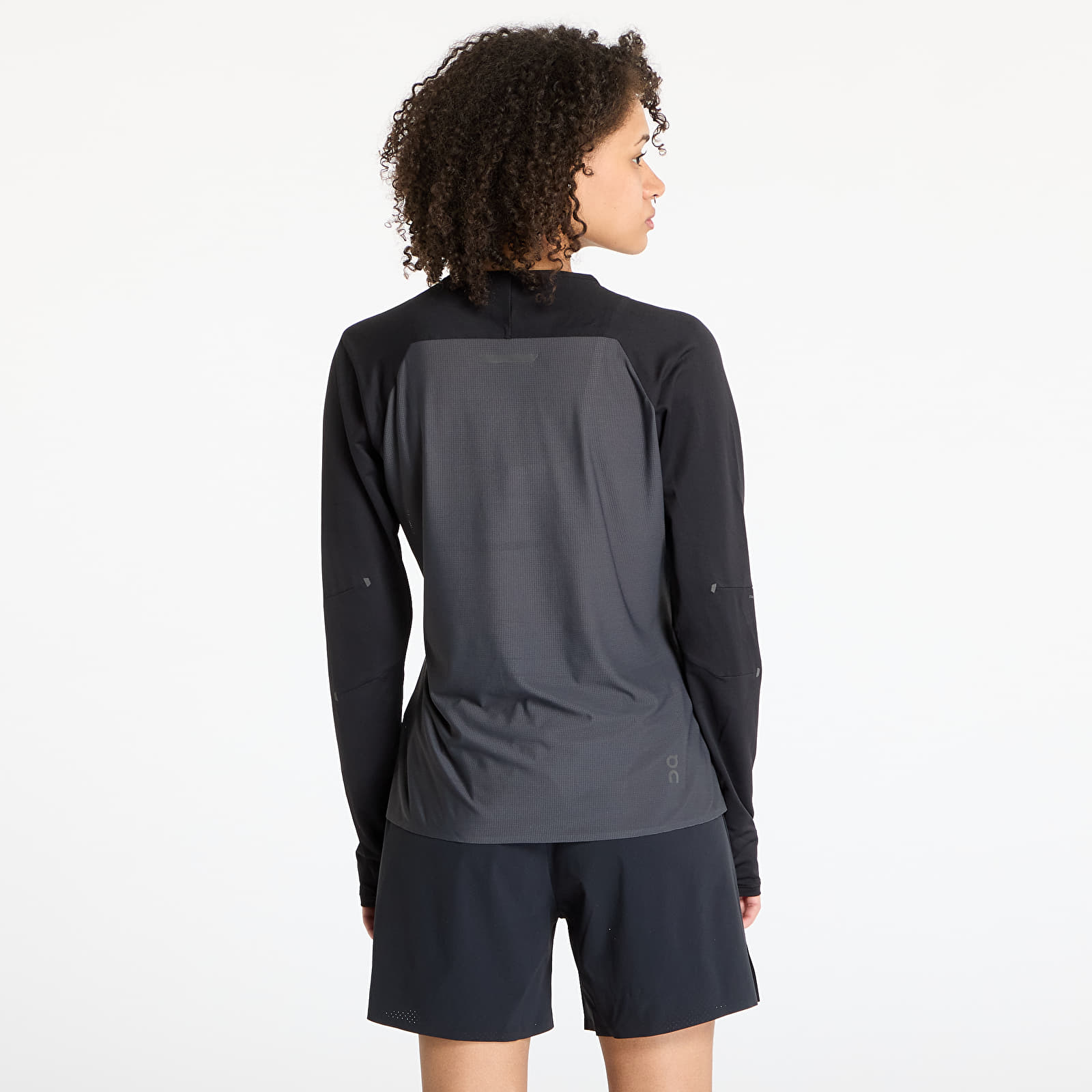 Camisetas On Performance Long-T Black/ Eclipse