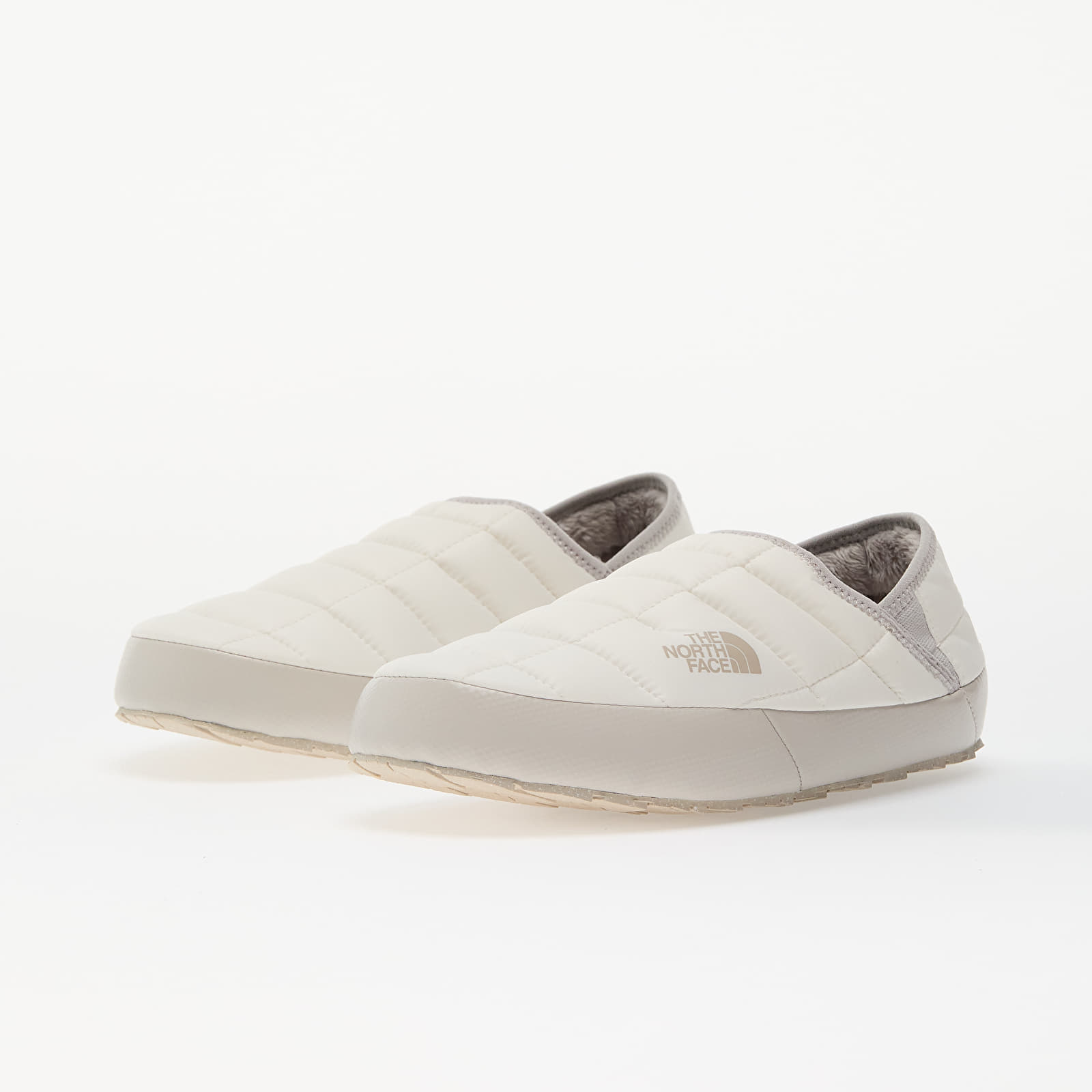 Naiste tossud ja kingad The North Face W Thermoball Traction Mule V Gardenia White/ Silver Grey