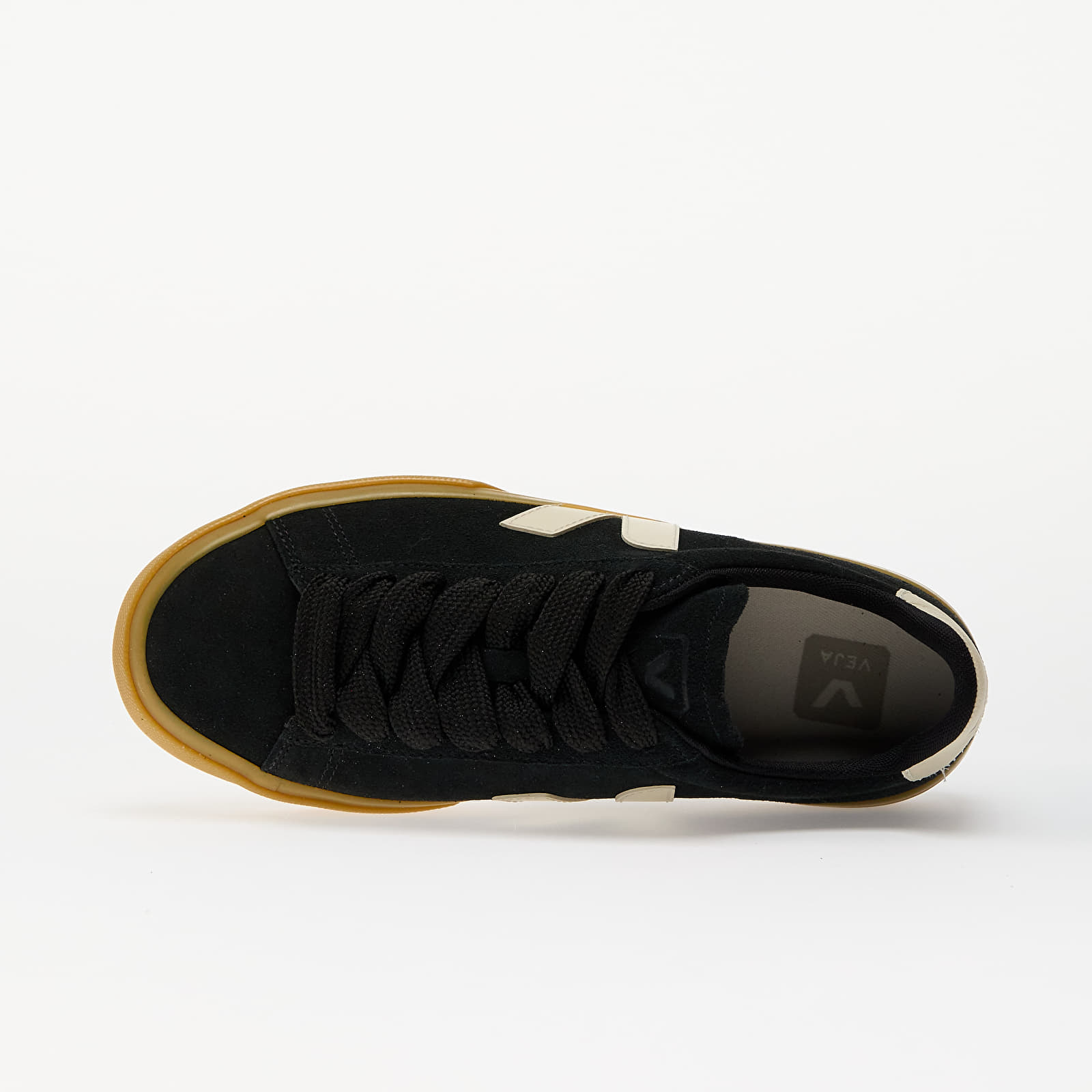 Damessneakers en -schoenen Veja Campo Bold Suede Black Pierre