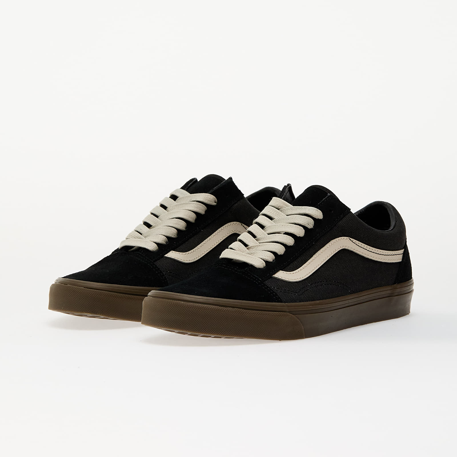 Men's sneakers and shoes Vans Old Skool Heavy Canvas Black