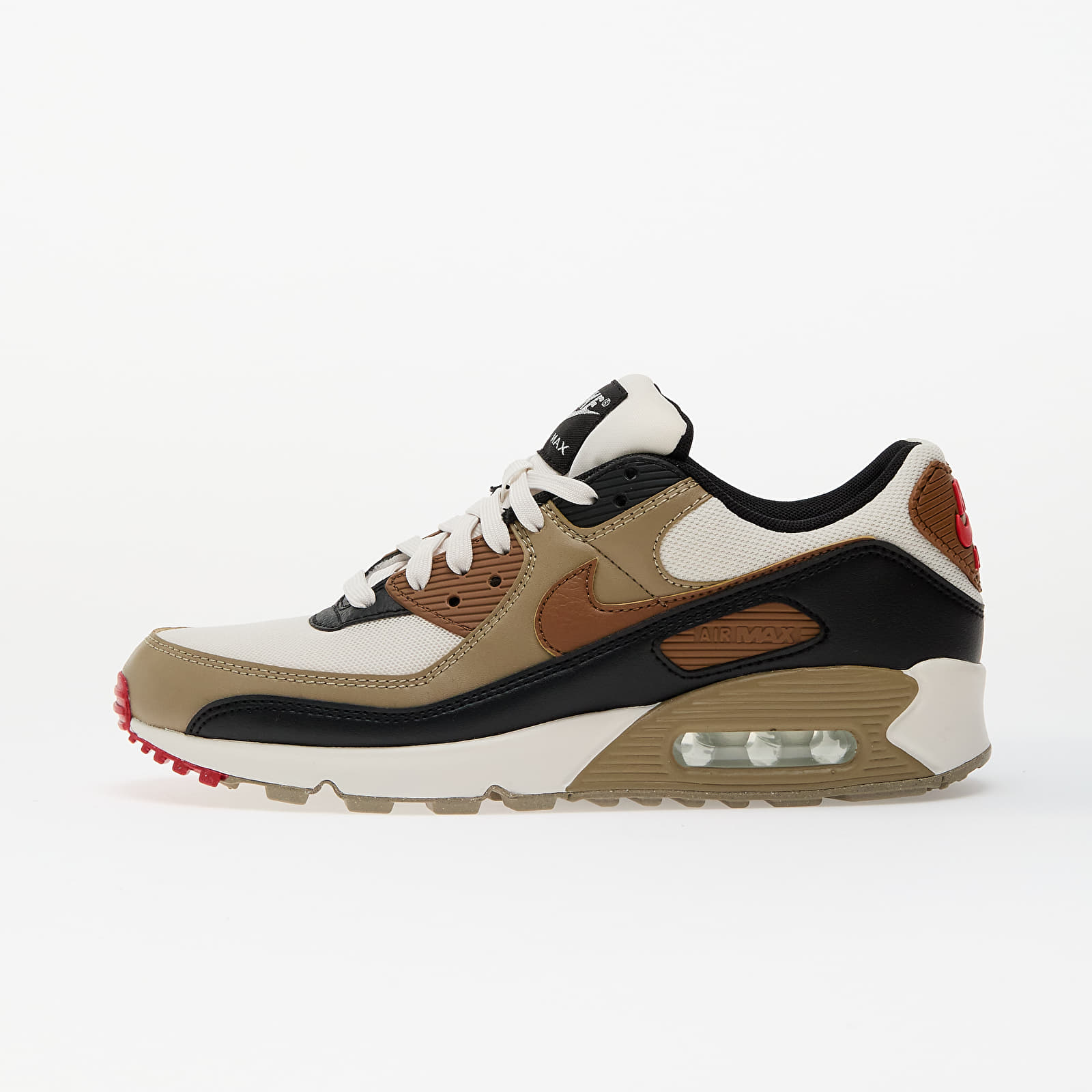 Ženski čevlji Nike W Air Max 90 Phantom/ Lt British Tan-Black-Fire Red