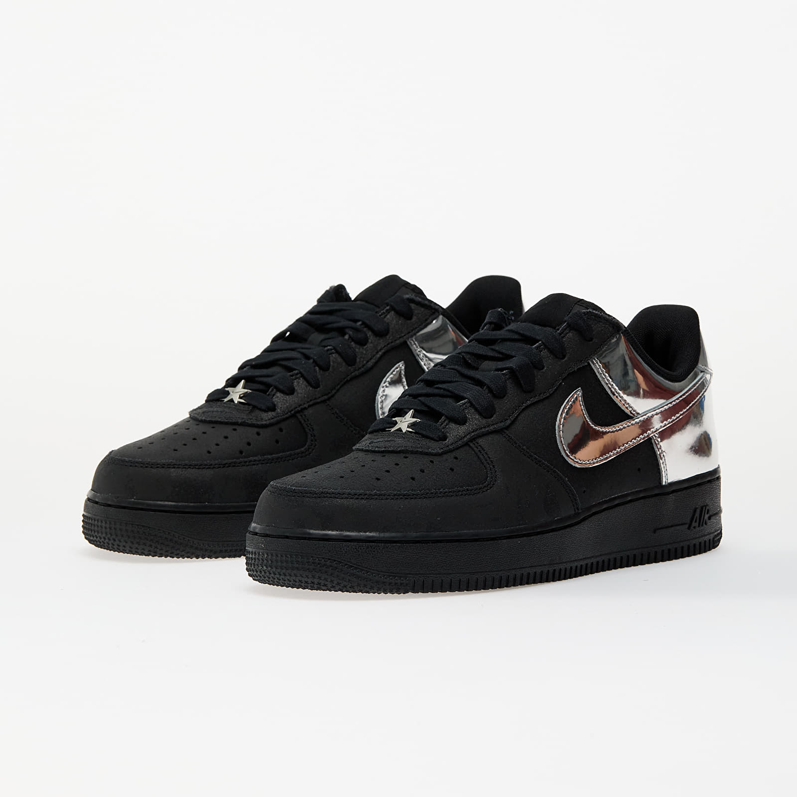Pánské tenisky a boty Nike Air Force 1 Low Retro Black/ Chrome/ Black