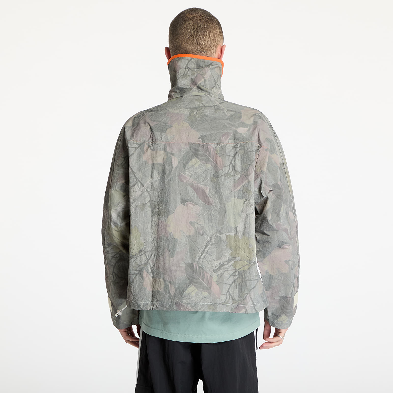 Herrenjacken adidas Camo Jacket Q1 Beige/ Alumina