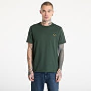 FRED PERRY Ringer T-Shirt Court Green